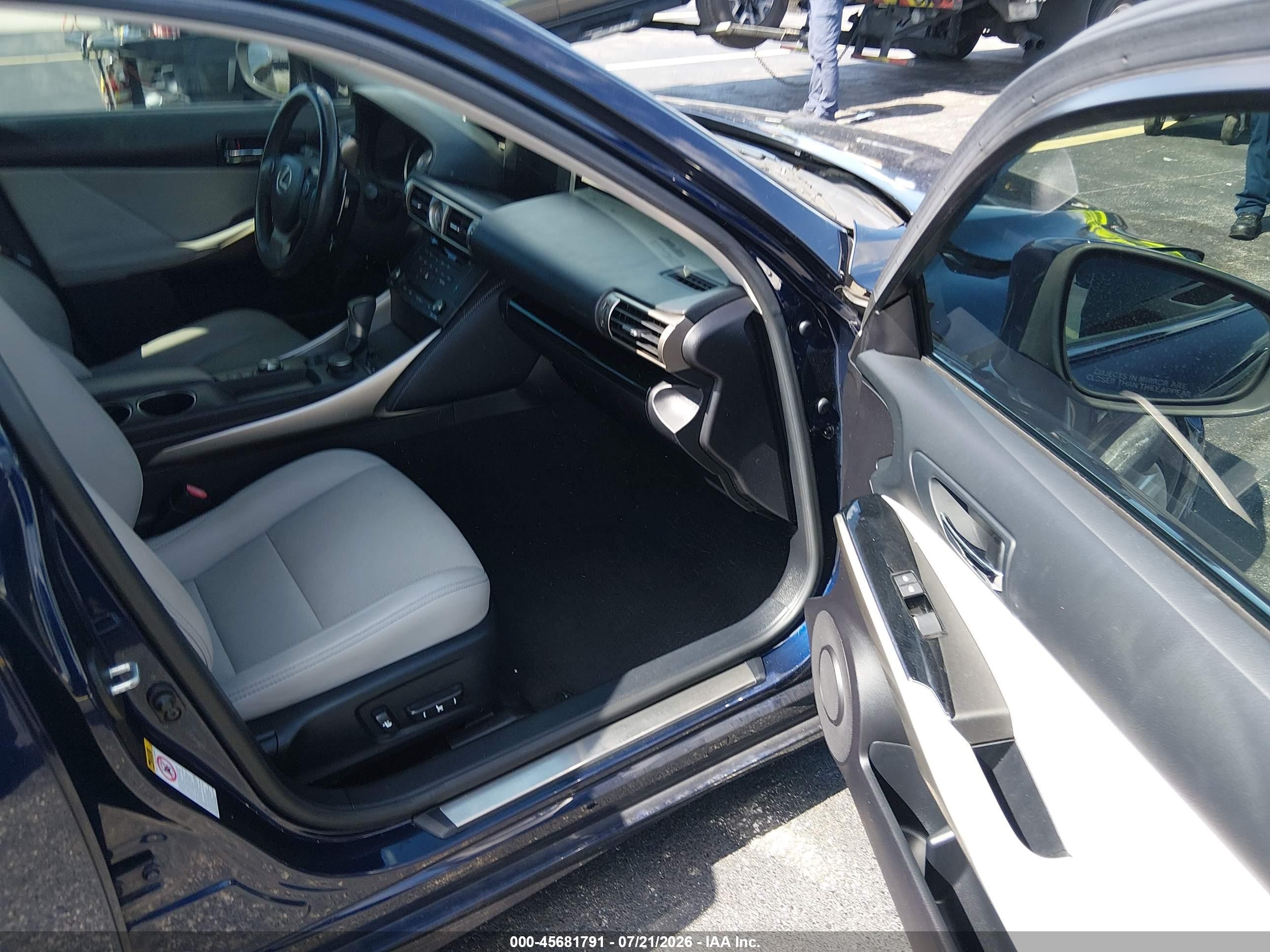 2015 Lexus Is 250   Blue vin: JTHBF1D21F5052613
