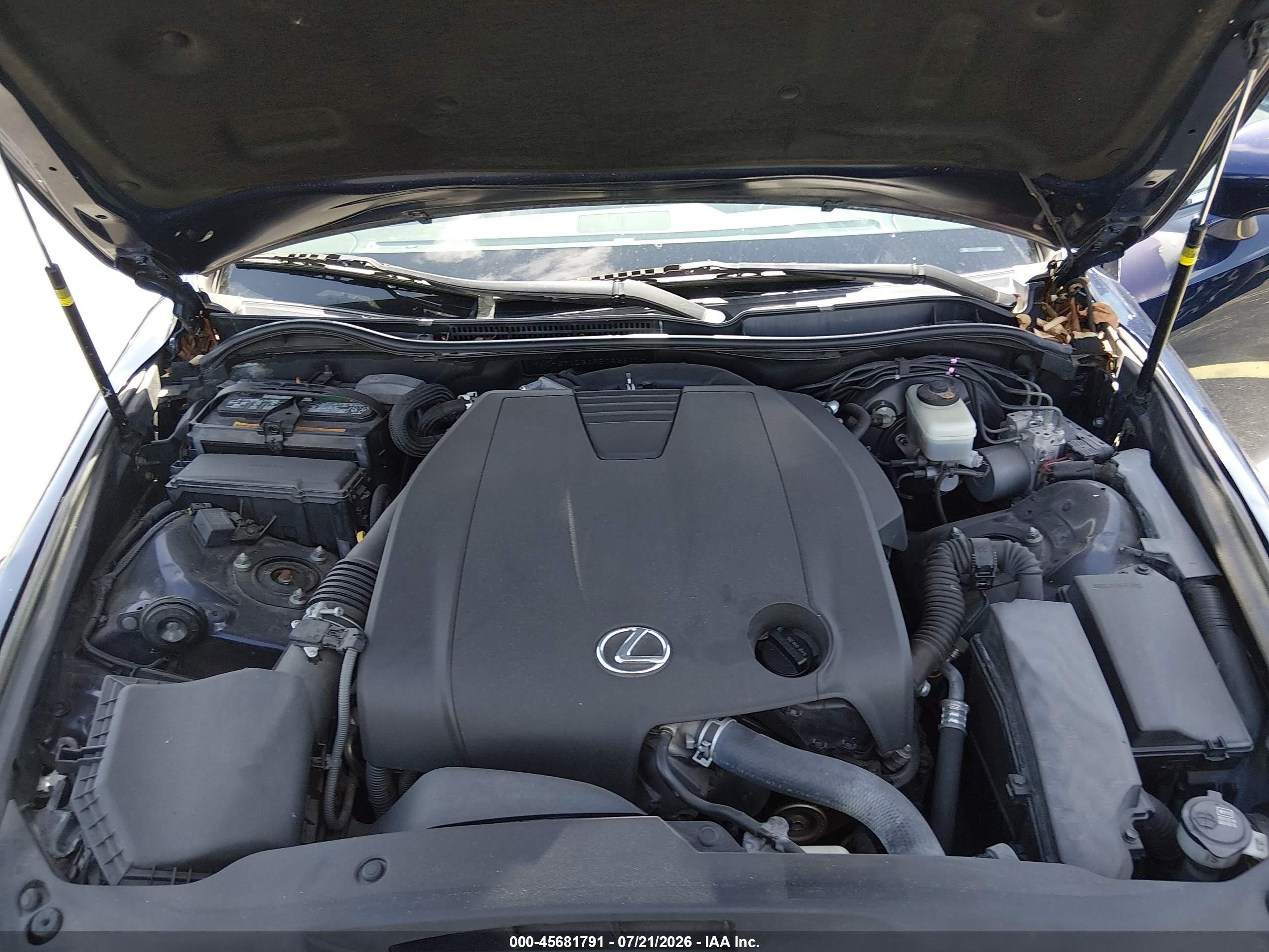 2015 Lexus Is 250   Blue vin: JTHBF1D21F5052613