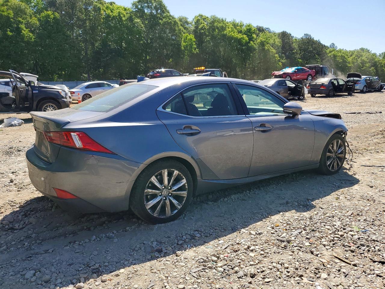 2015 Lexus Is 250 Gray vin: JTHBF1D21F5053132