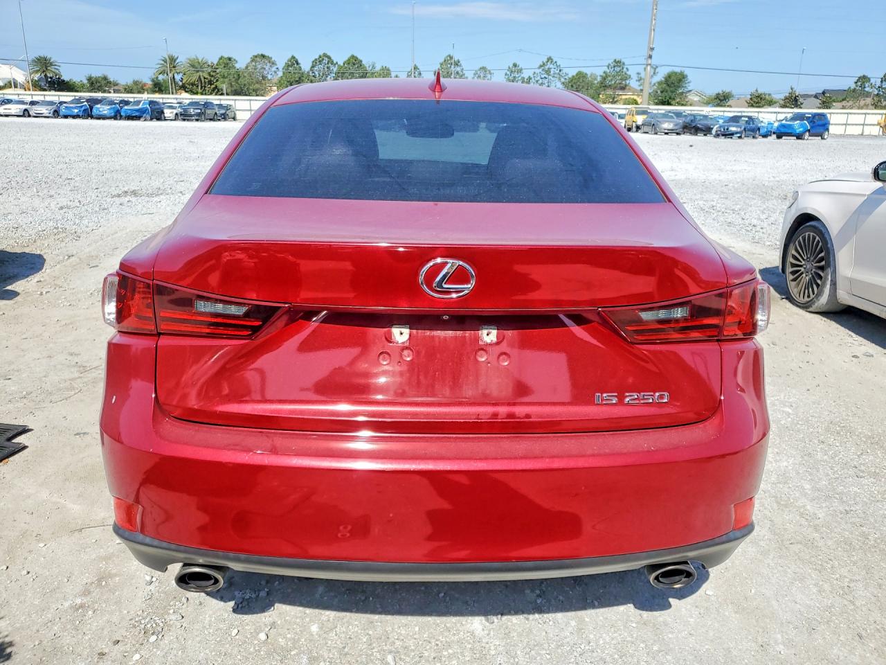 2015 Lexus Is 250 Red vin: JTHBF1D21F5054197