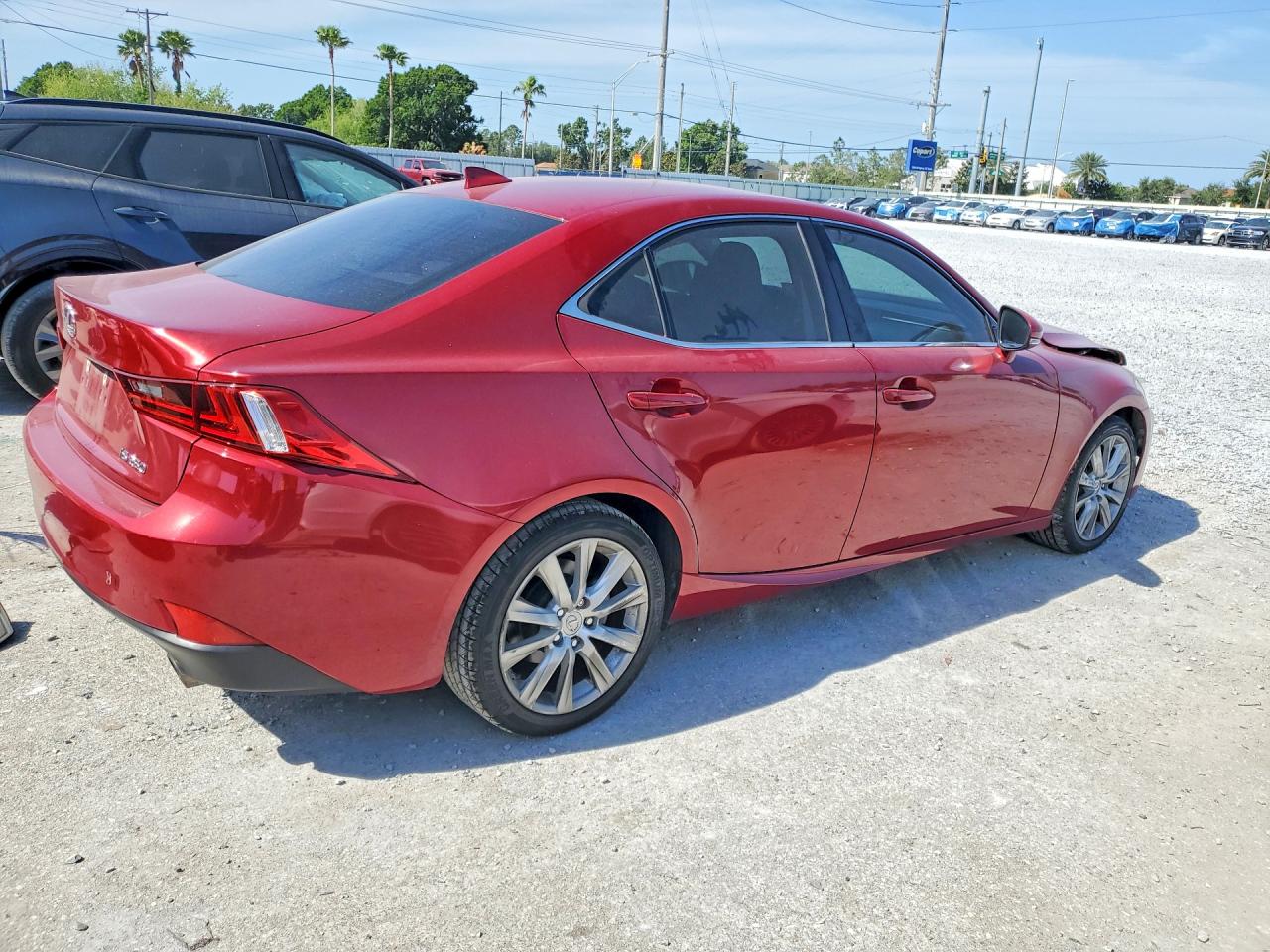2015 Lexus Is 250 Red vin: JTHBF1D21F5054197