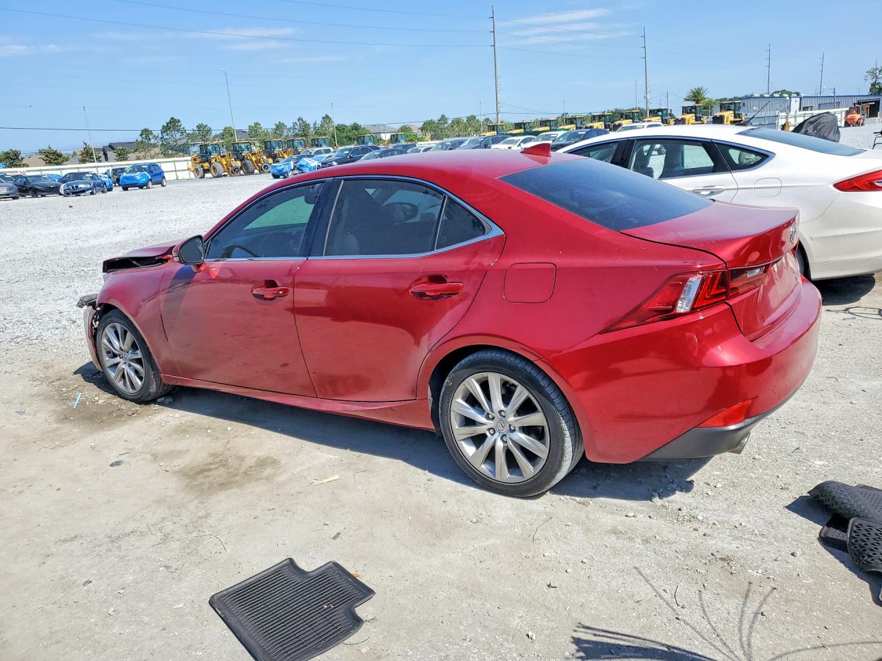 2015 Lexus Is 250 Red vin: JTHBF1D21F5054197