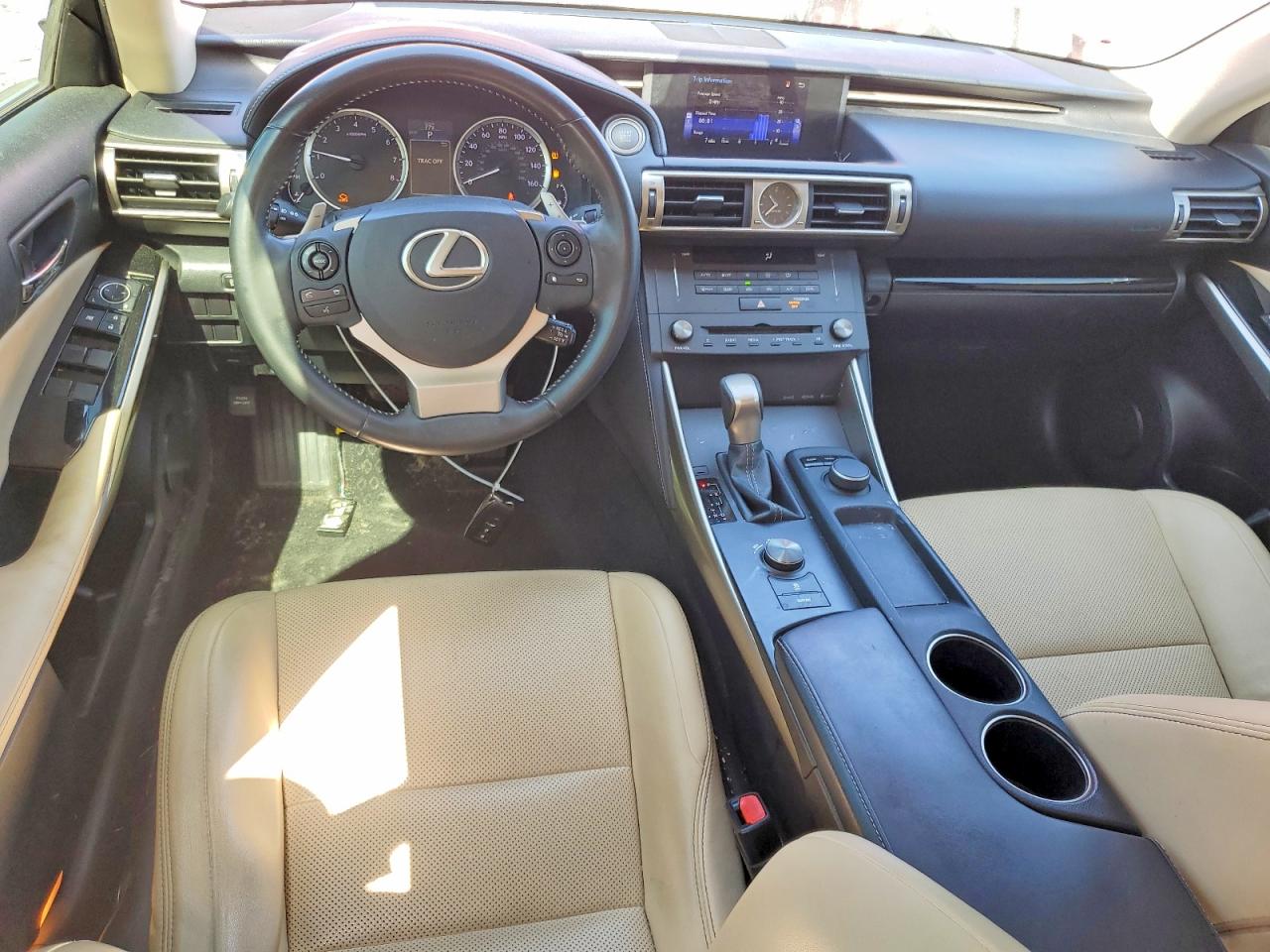 2015 Lexus Is 250 Red vin: JTHBF1D21F5054197