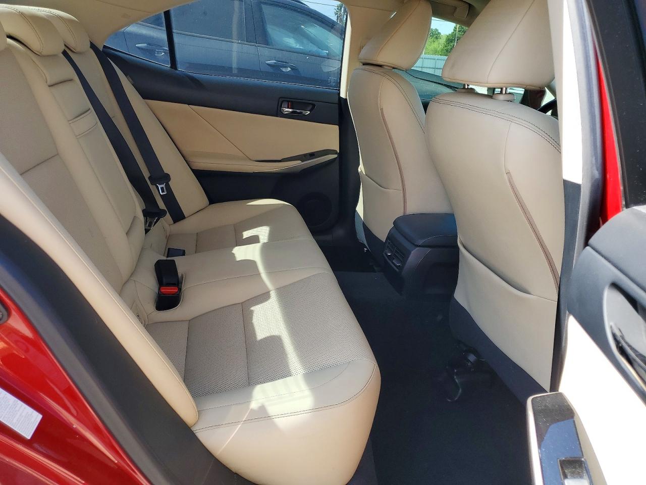 2015 Lexus Is 250 Red vin: JTHBF1D21F5054197