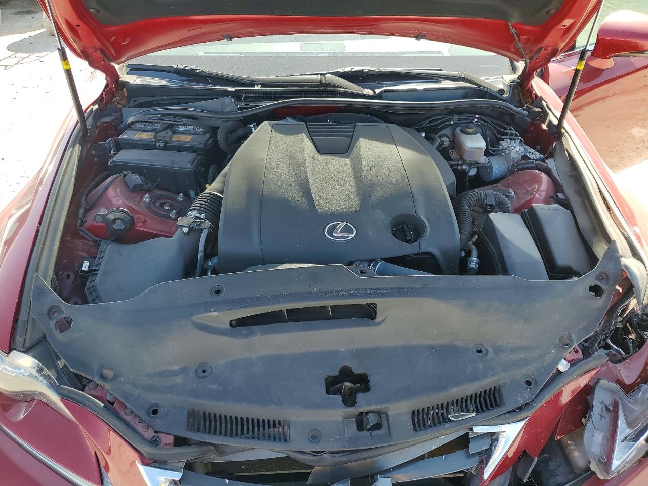2015 Lexus Is 250 Red vin: JTHBF1D21F5054197