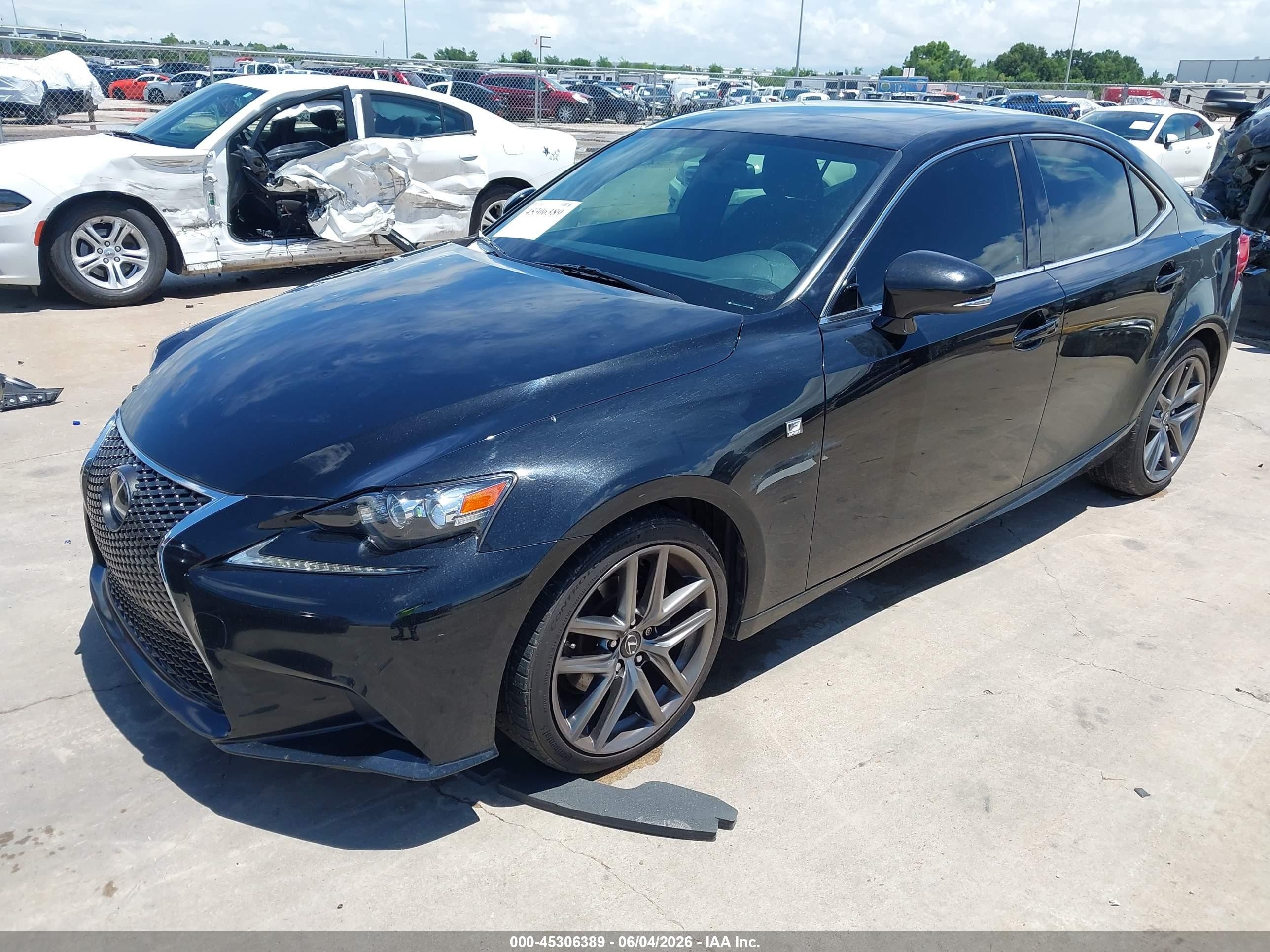 2015 Lexus Is 250   Черный vin: JTHBF1D21F5056824