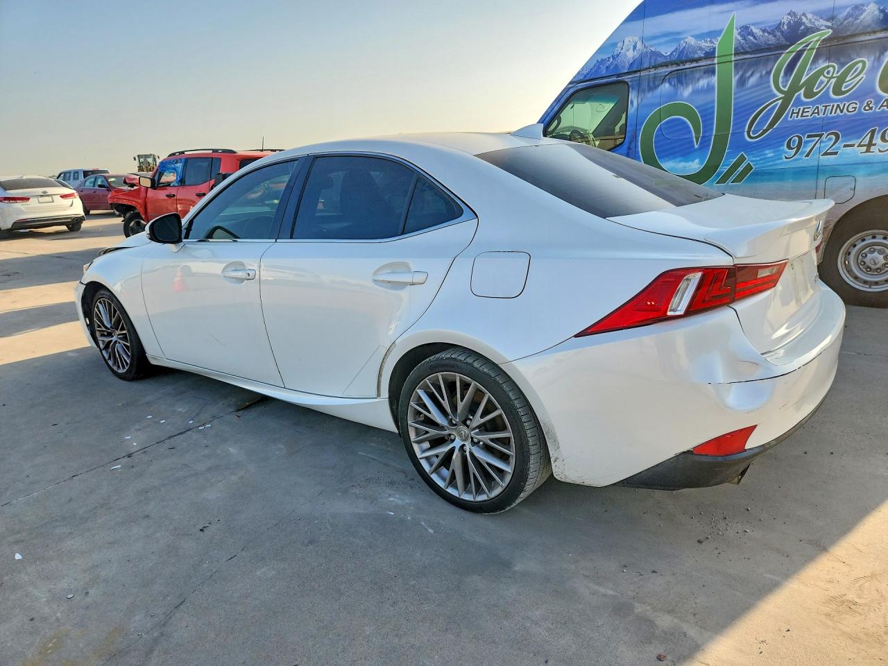 2015 Lexus Is 250 White vin: JTHBF1D21F5057018