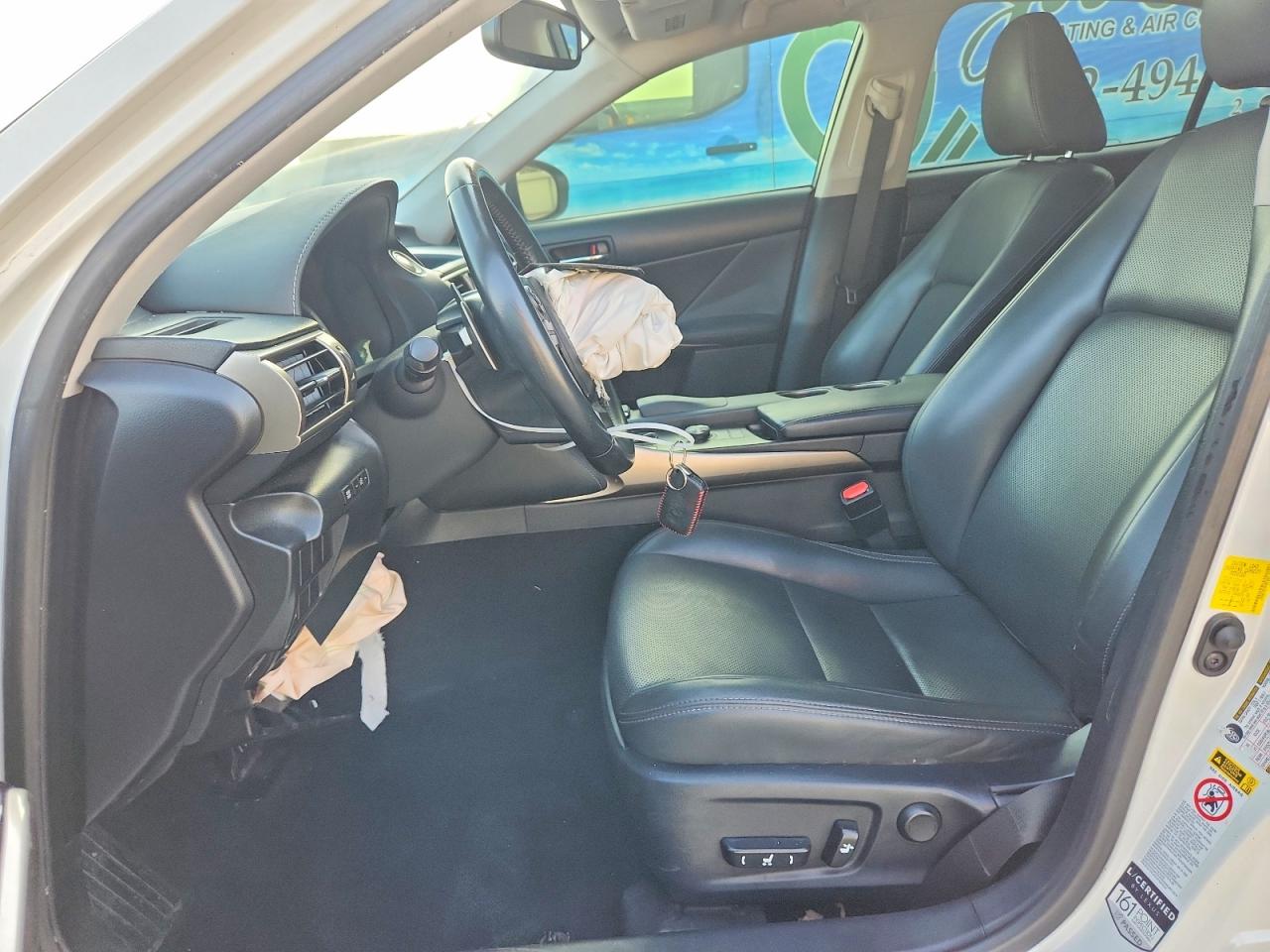 2015 Lexus Is 250 White vin: JTHBF1D21F5057018