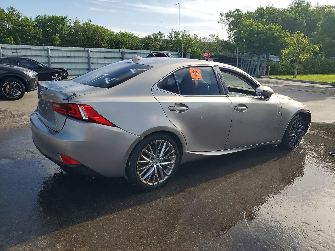 2015 Lexus Is 250 Base Gray vin: JTHBF1D21F5057309