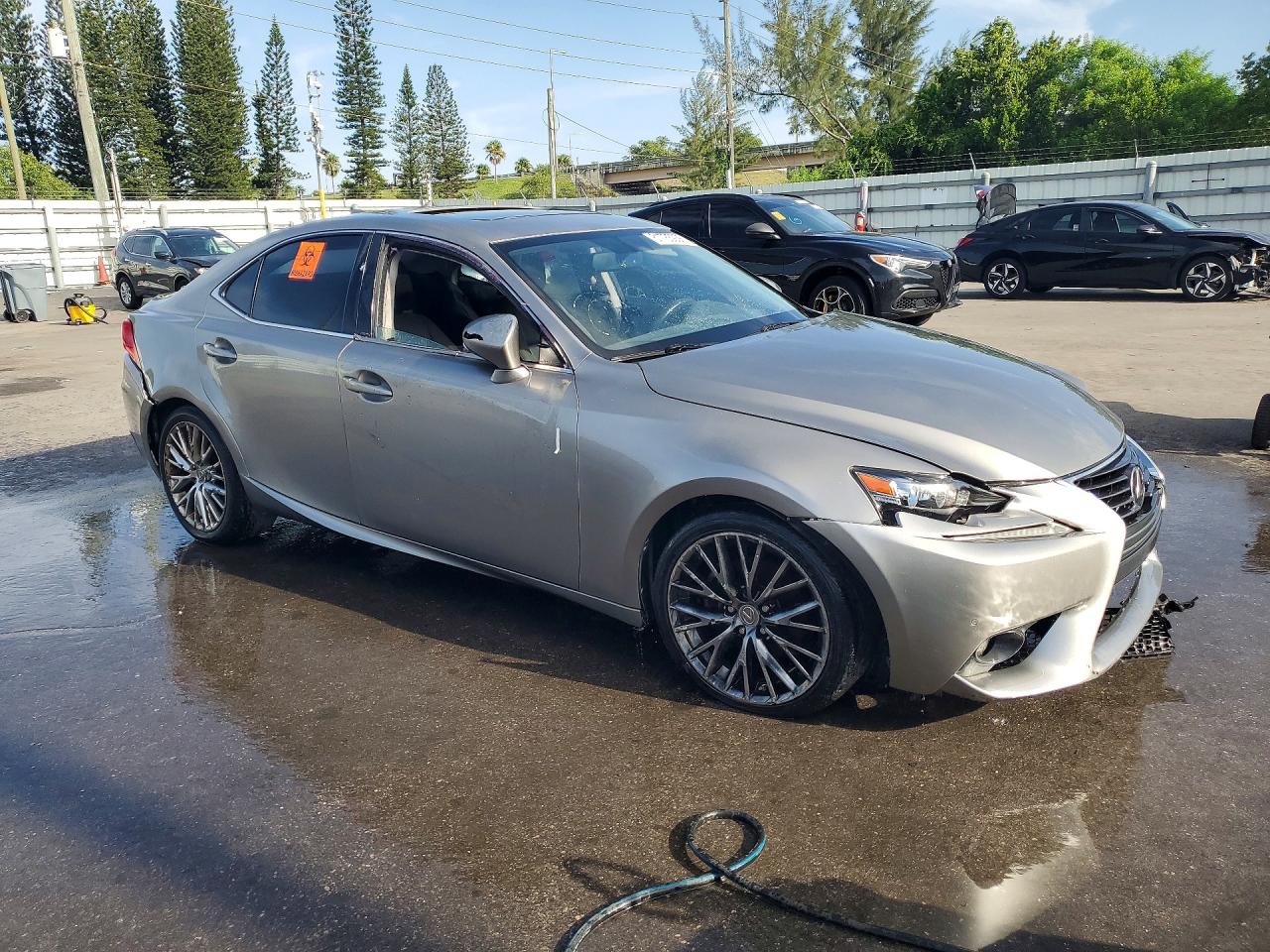 2015 Lexus Is 250 Base Gray vin: JTHBF1D21F5057309