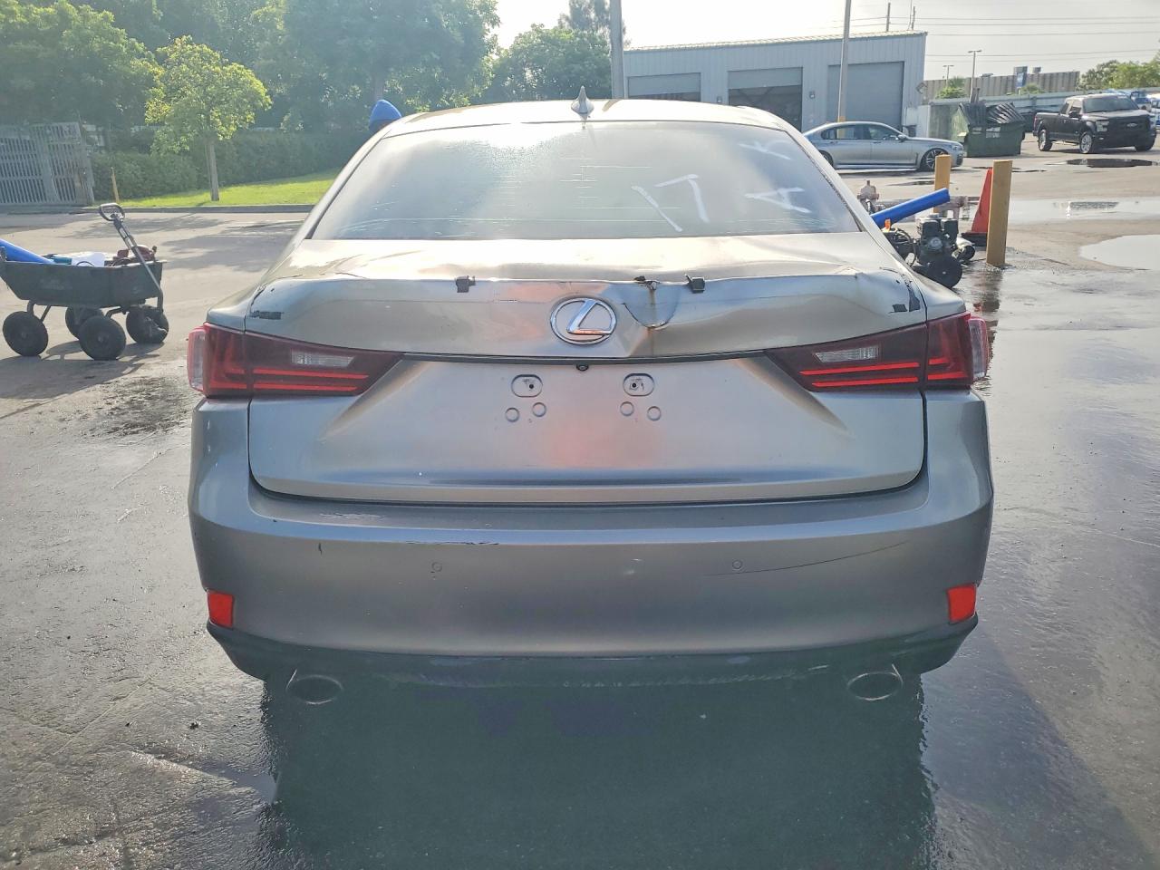 2015 Lexus Is 250 Base Gray vin: JTHBF1D21F5057309