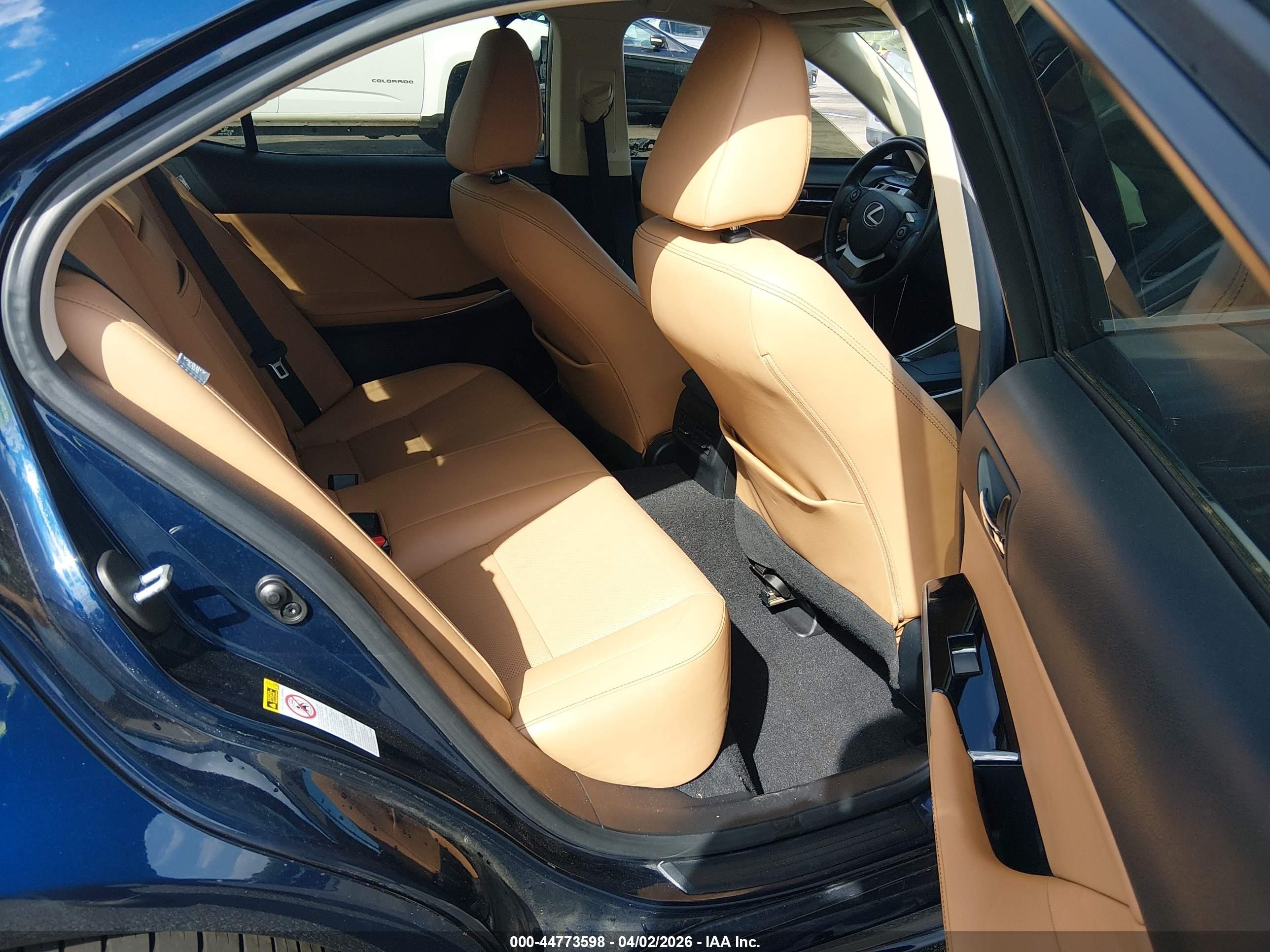 2015 Lexus Is 250   Синий vin: JTHBF1D21F5057469