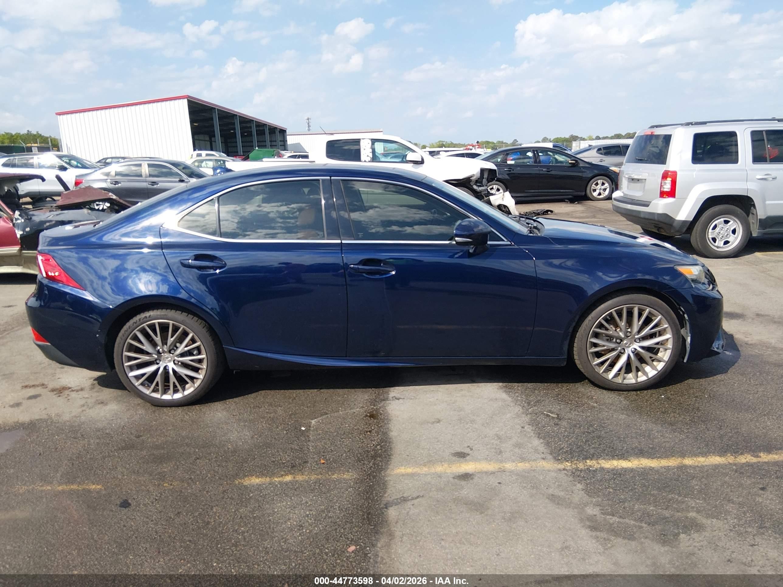 2015 Lexus Is 250   Синий vin: JTHBF1D21F5057469