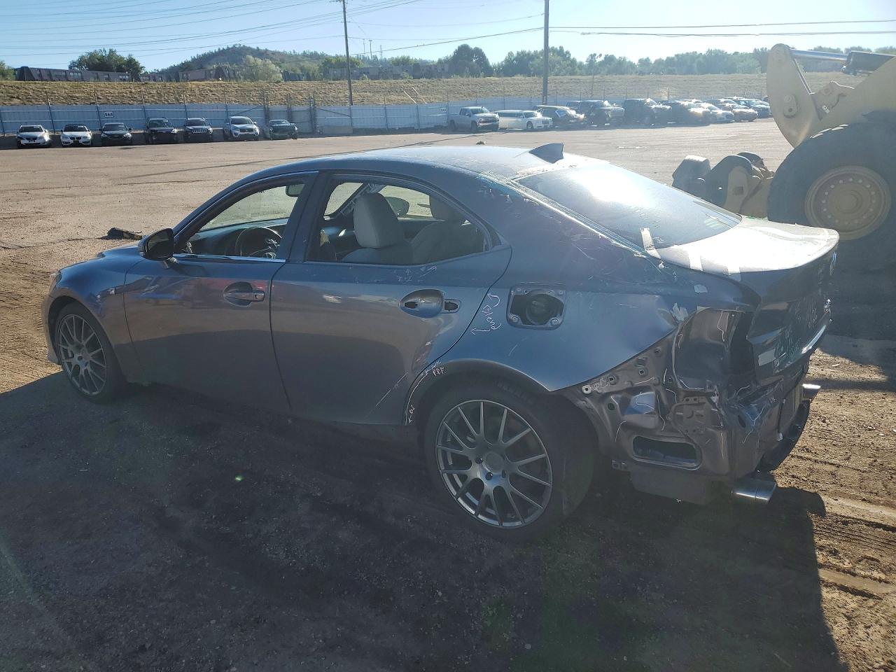 2015 Lexus Is 250 Gray vin: JTHBF1D21F5060744