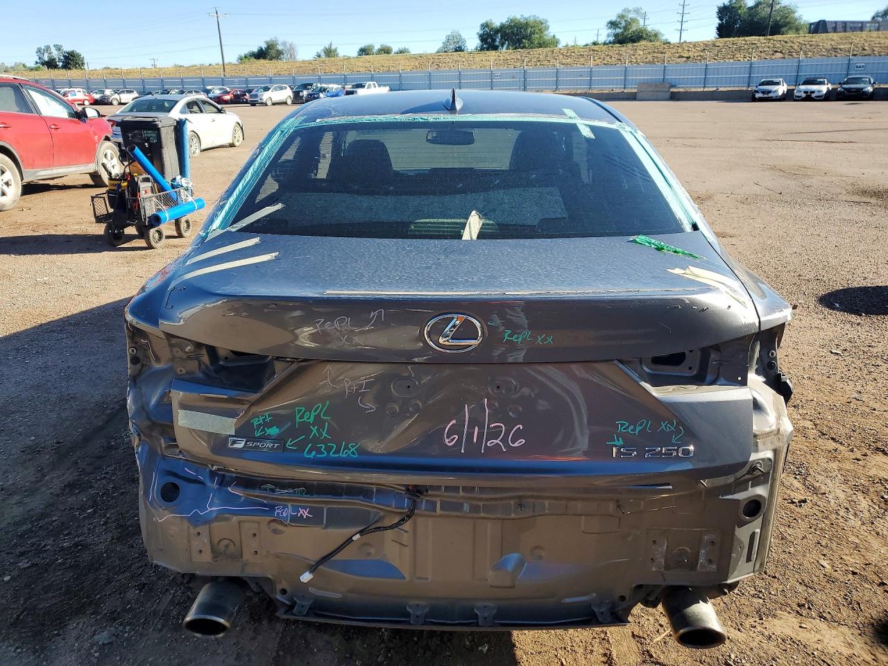 2015 Lexus Is 250 Gray vin: JTHBF1D21F5060744