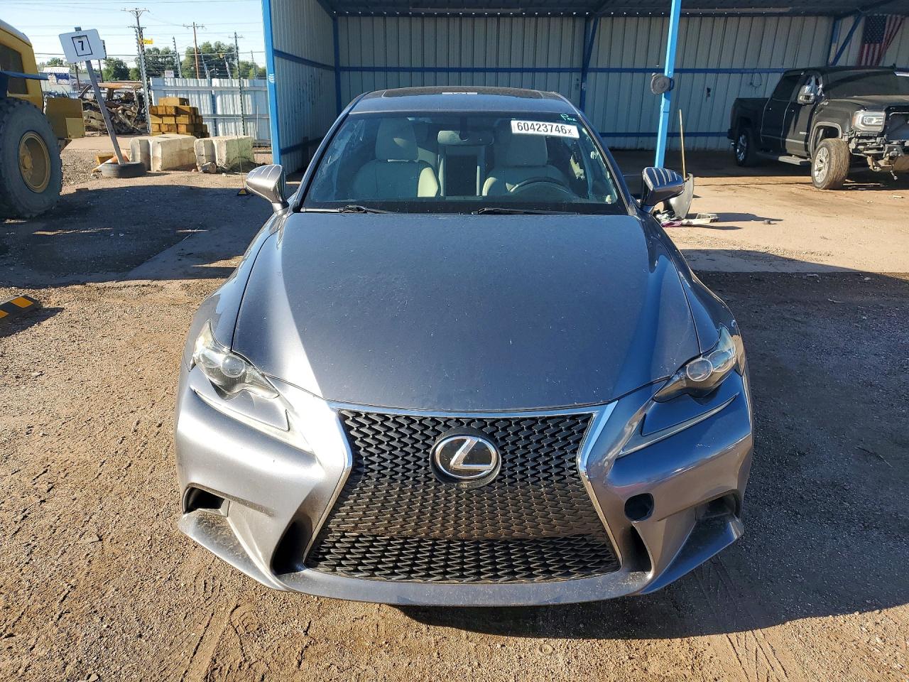 2015 Lexus Is 250 Gray vin: JTHBF1D21F5060744