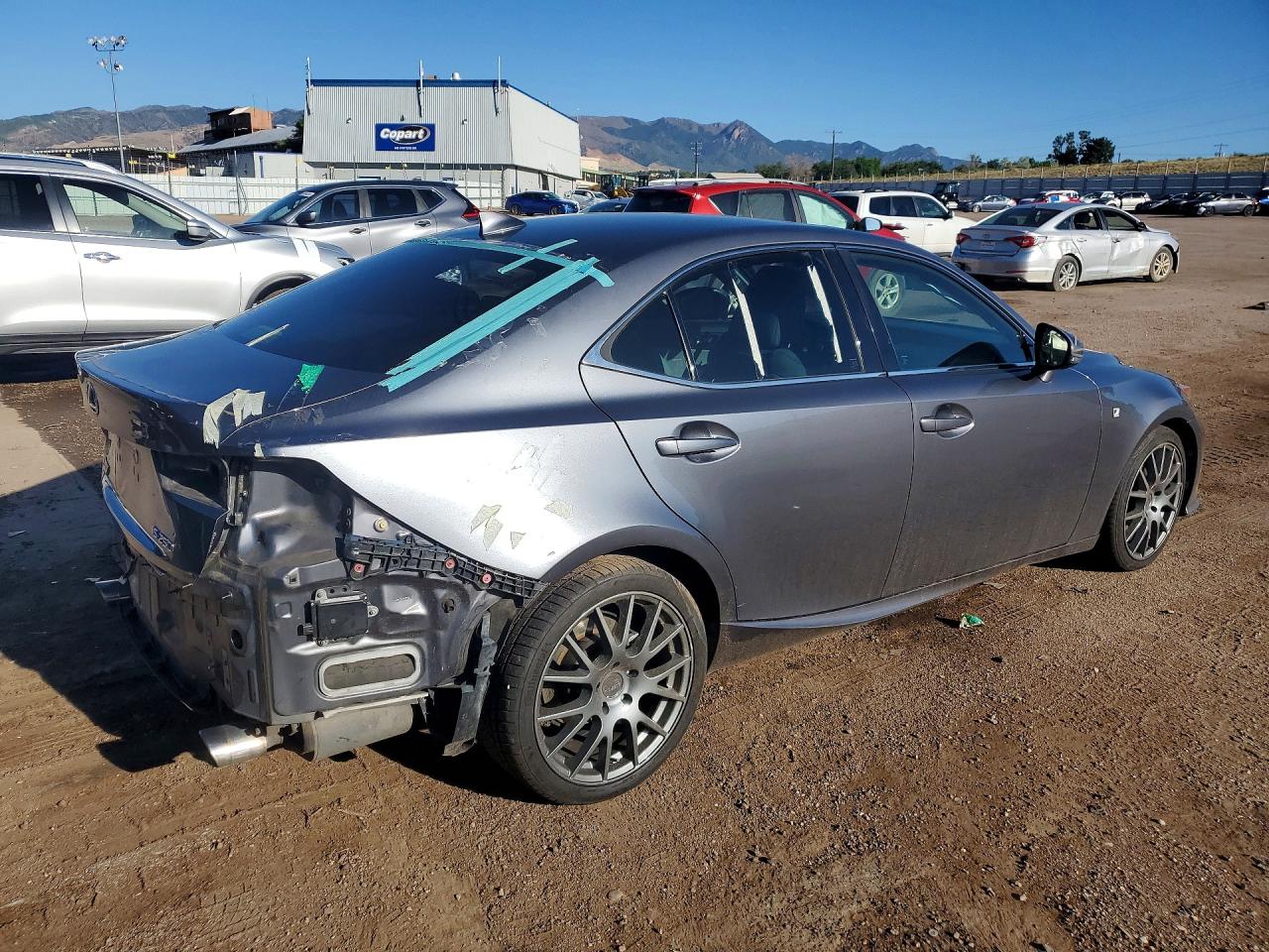 2015 Lexus Is 250 Gray vin: JTHBF1D21F5060744