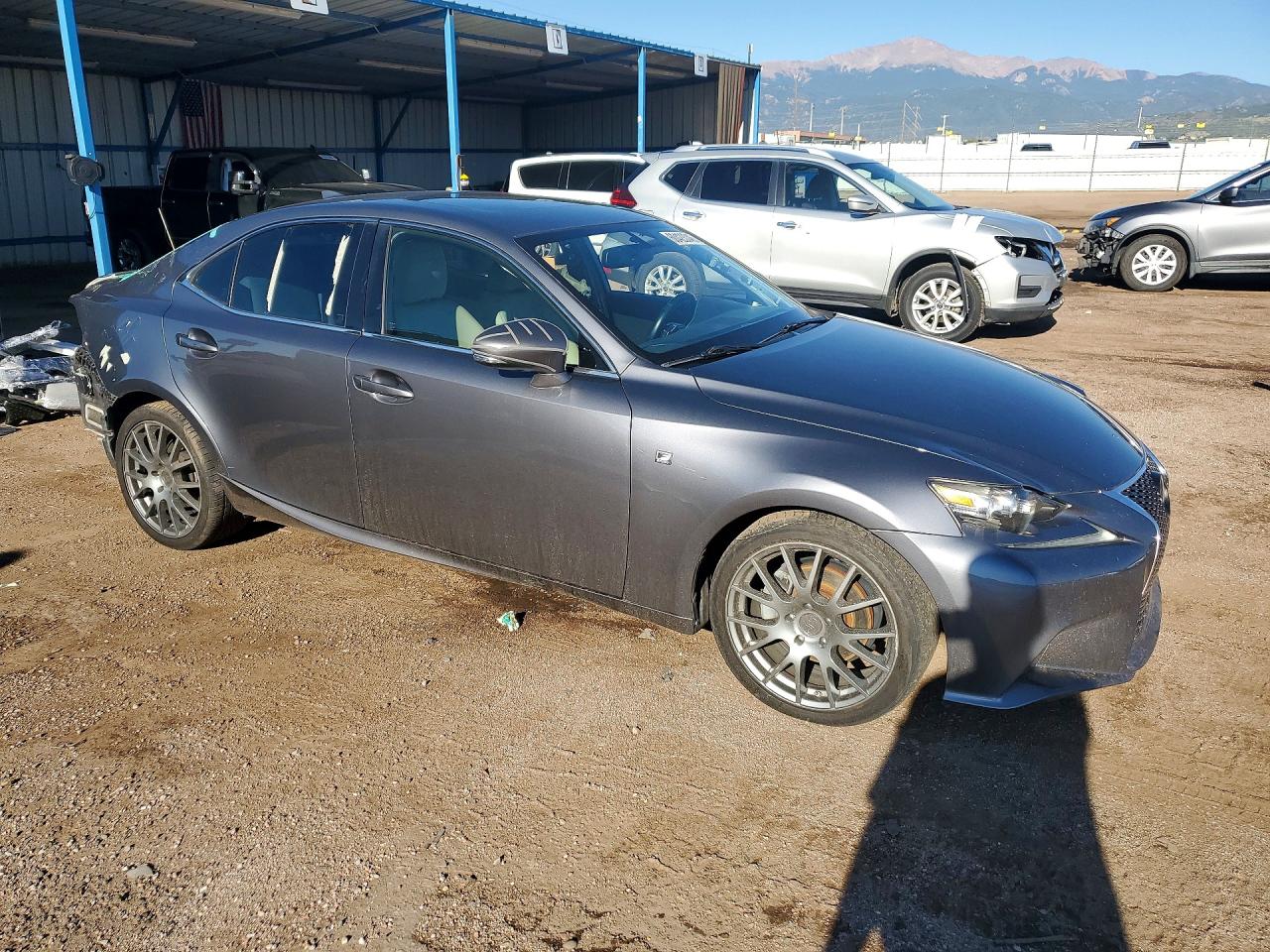 2015 Lexus Is 250 Gray vin: JTHBF1D21F5060744