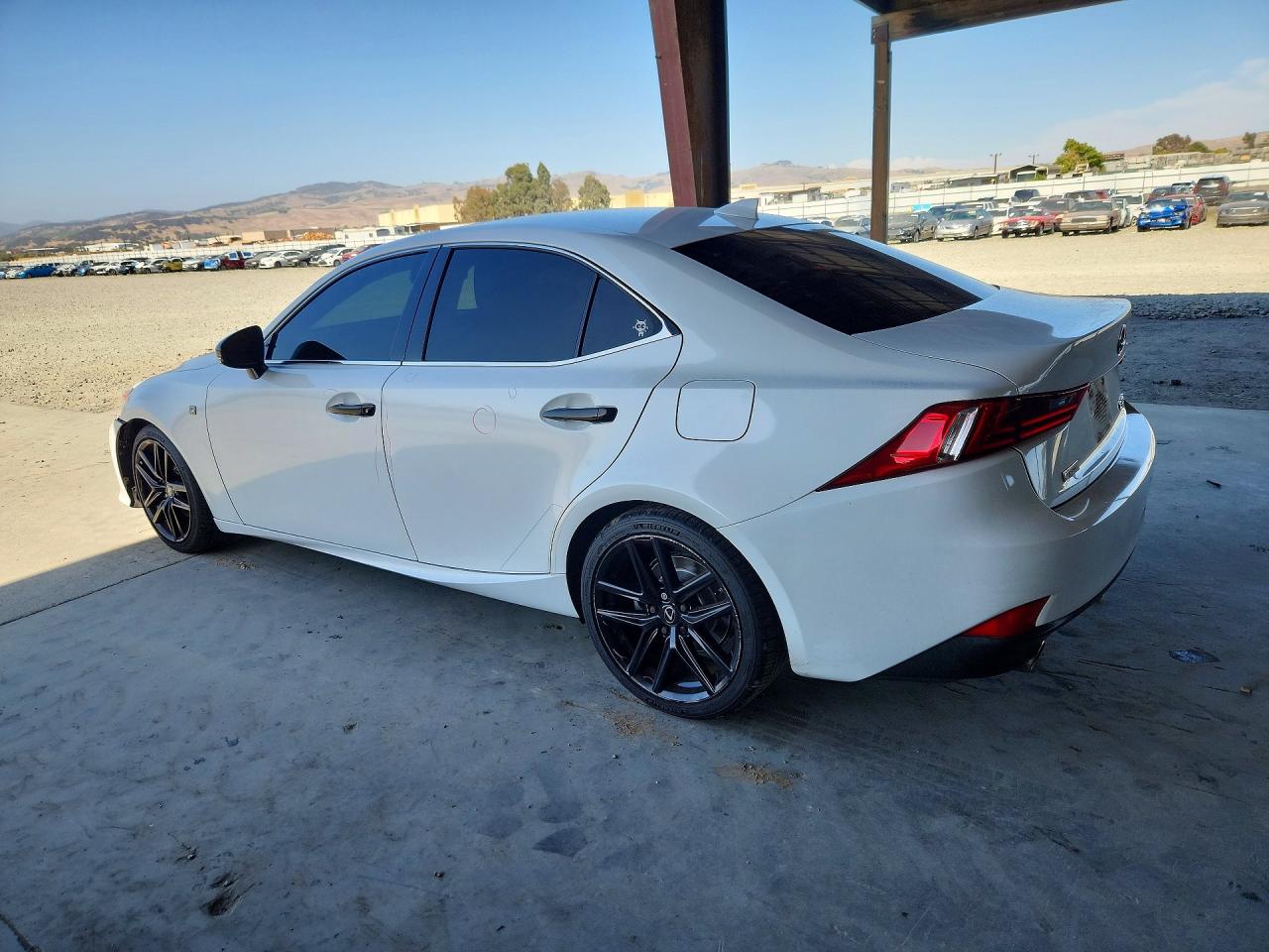 2015 Lexus Is 250 White vin: JTHBF1D21F5063613