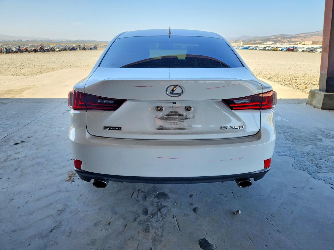 2015 Lexus Is 250 White vin: JTHBF1D21F5063613