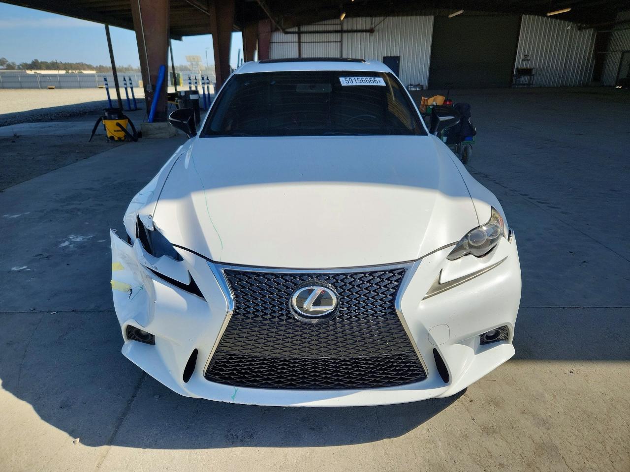 2015 Lexus Is 250 White vin: JTHBF1D21F5063613