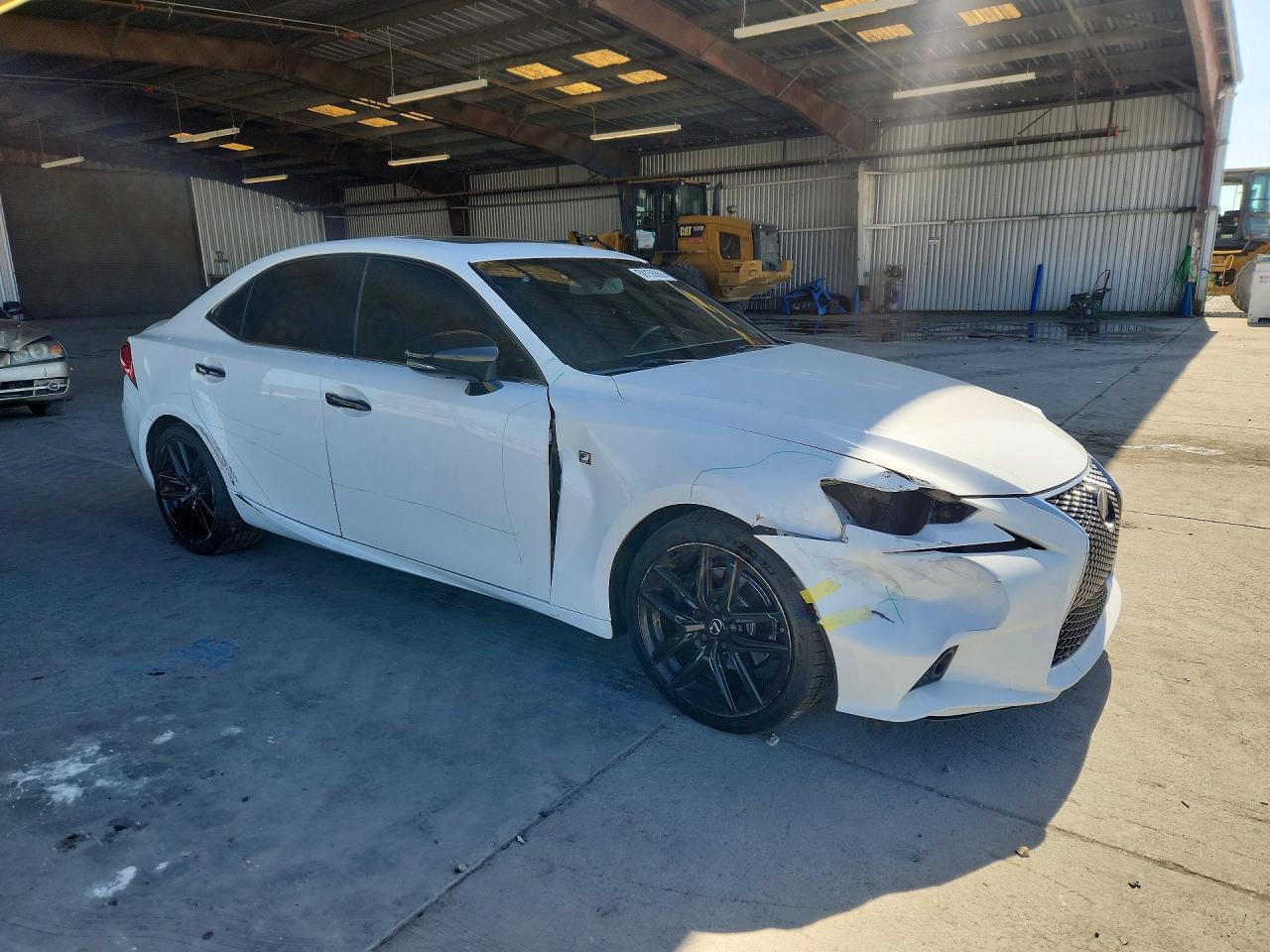 2015 Lexus Is 250 White vin: JTHBF1D21F5063613
