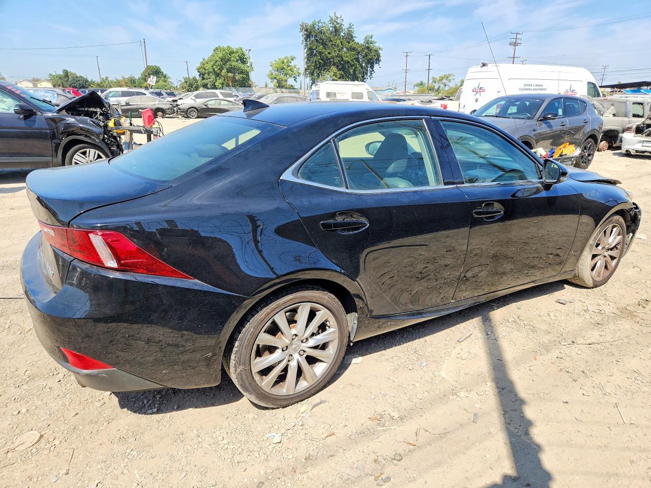 2015 Lexus Is 250 Черный vin: JTHBF1D21F5067774