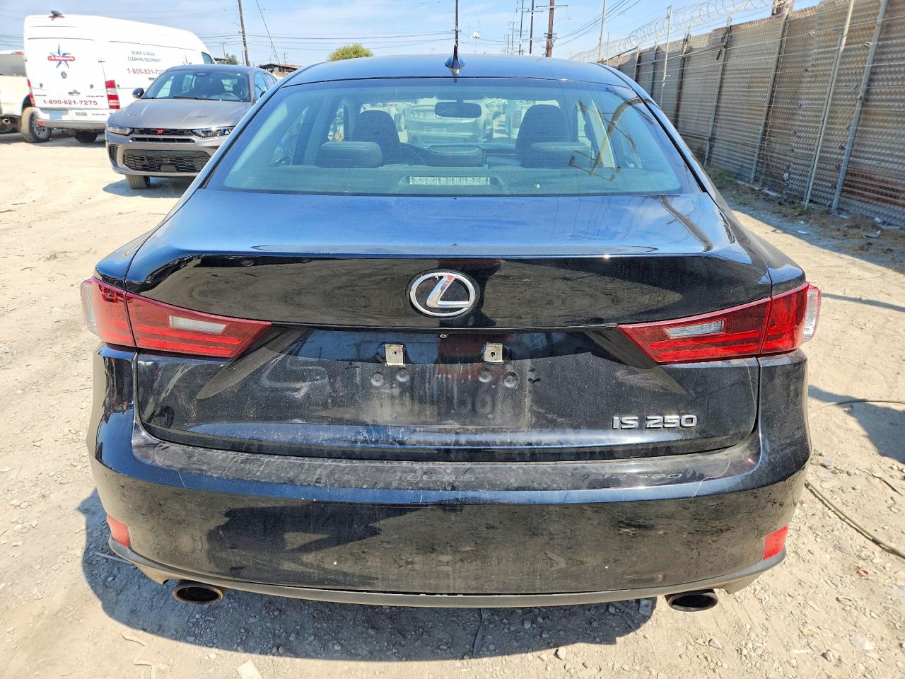 2015 Lexus Is 250 Черный vin: JTHBF1D21F5067774
