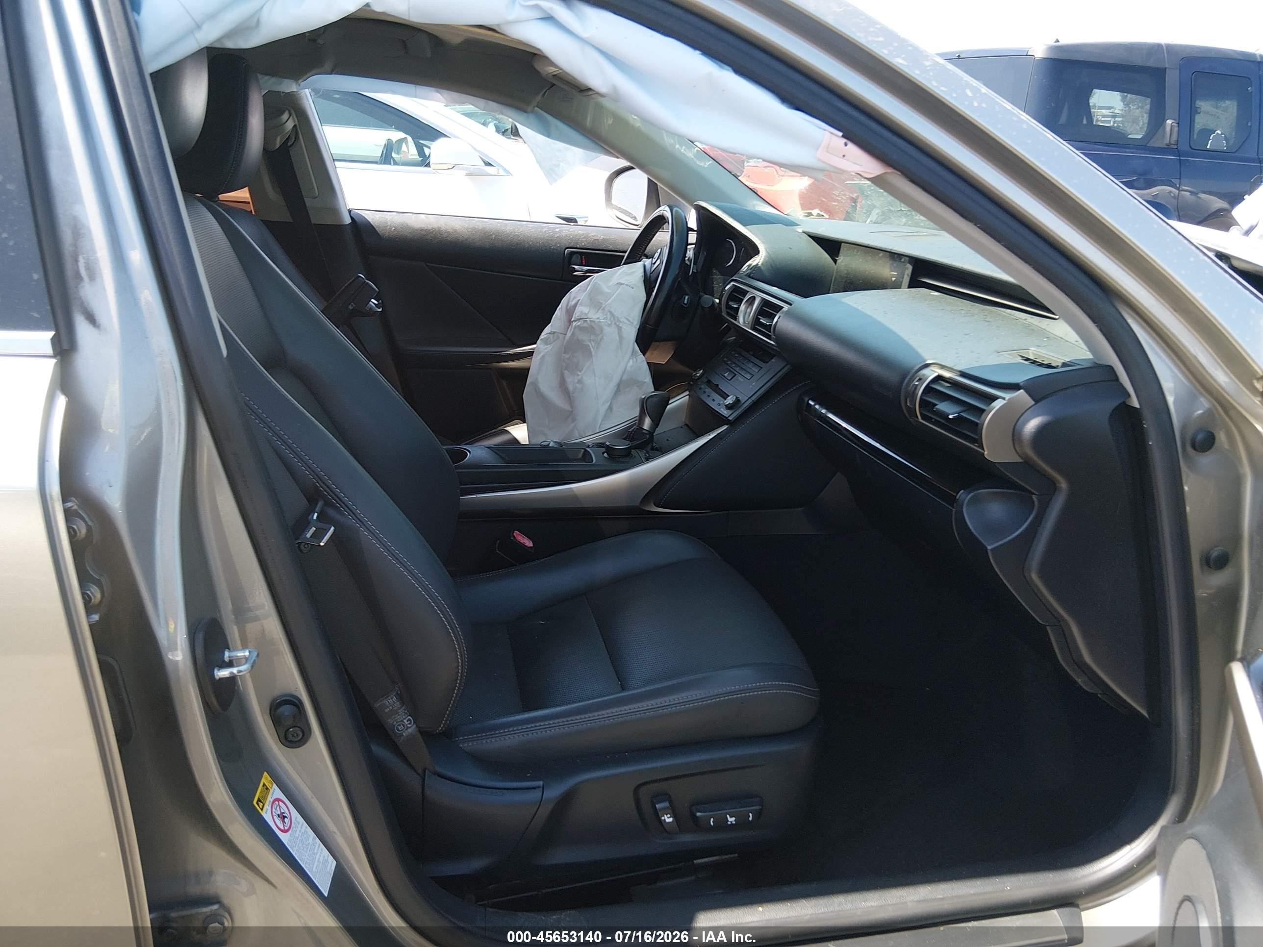 2015 Lexus Is 250   Silver vin: JTHBF1D21F5073333
