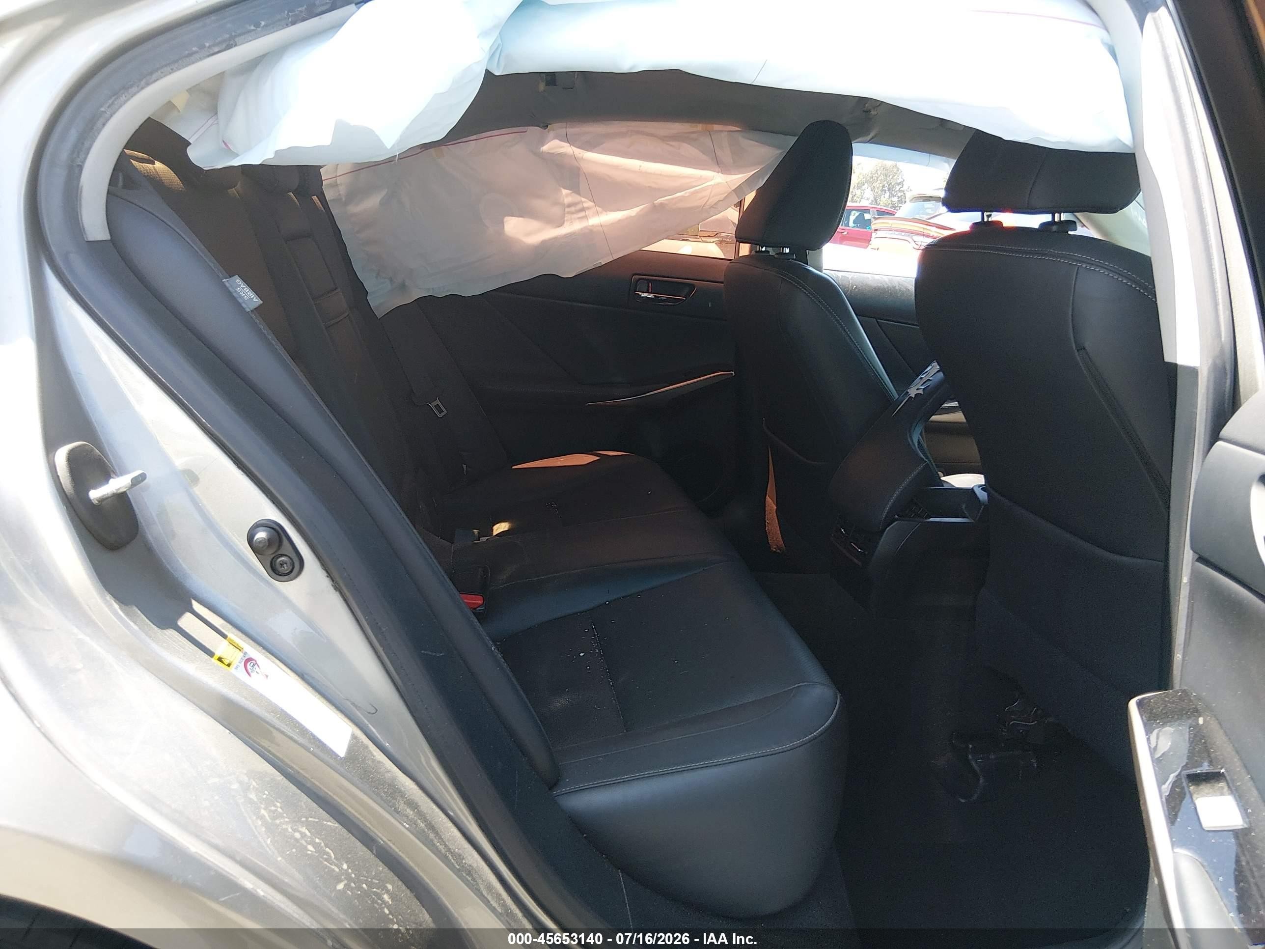 2015 Lexus Is 250   Silver vin: JTHBF1D21F5073333