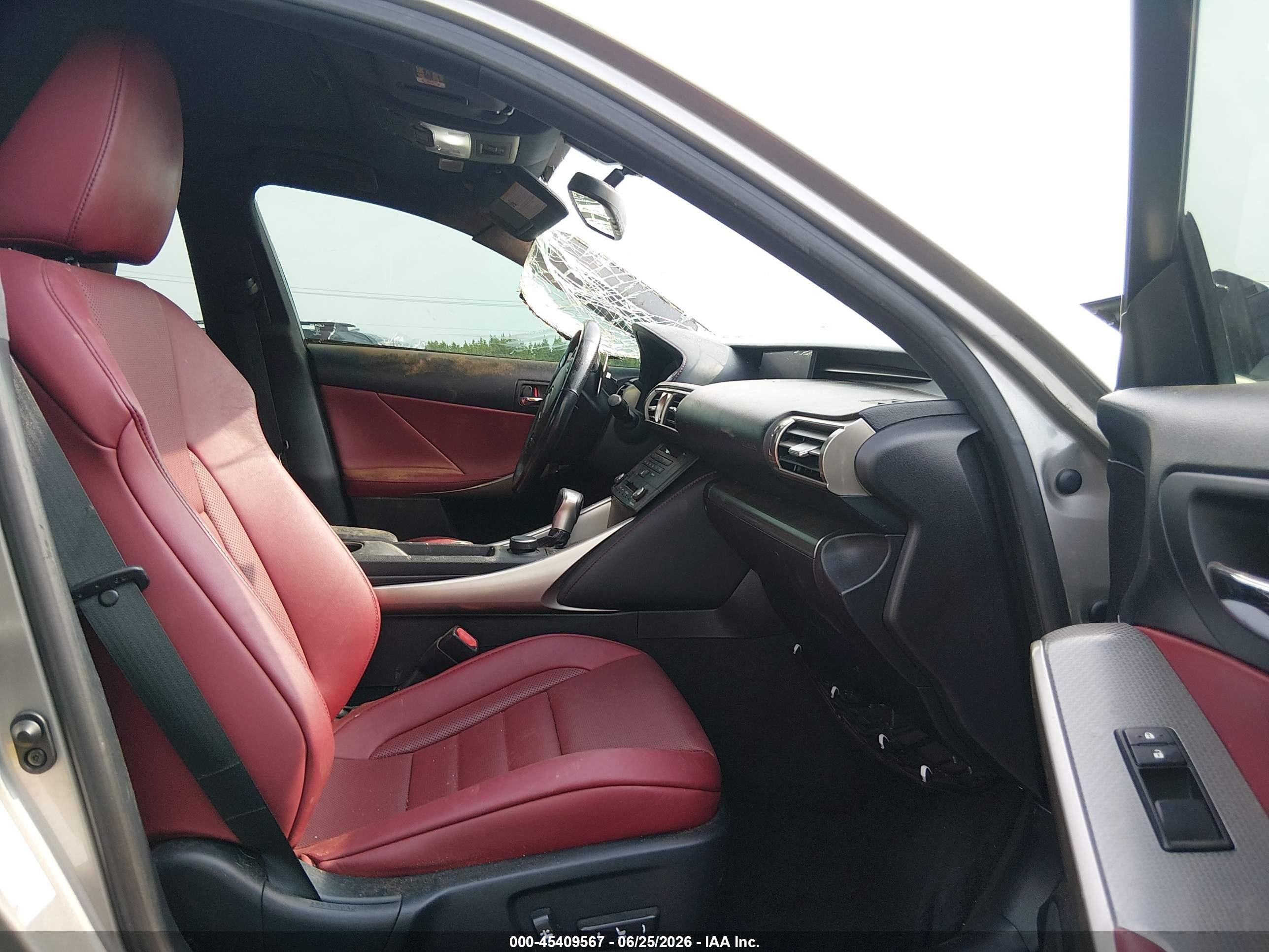 2015 Lexus Is 250   Gray vin: JTHBF1D21F5073400