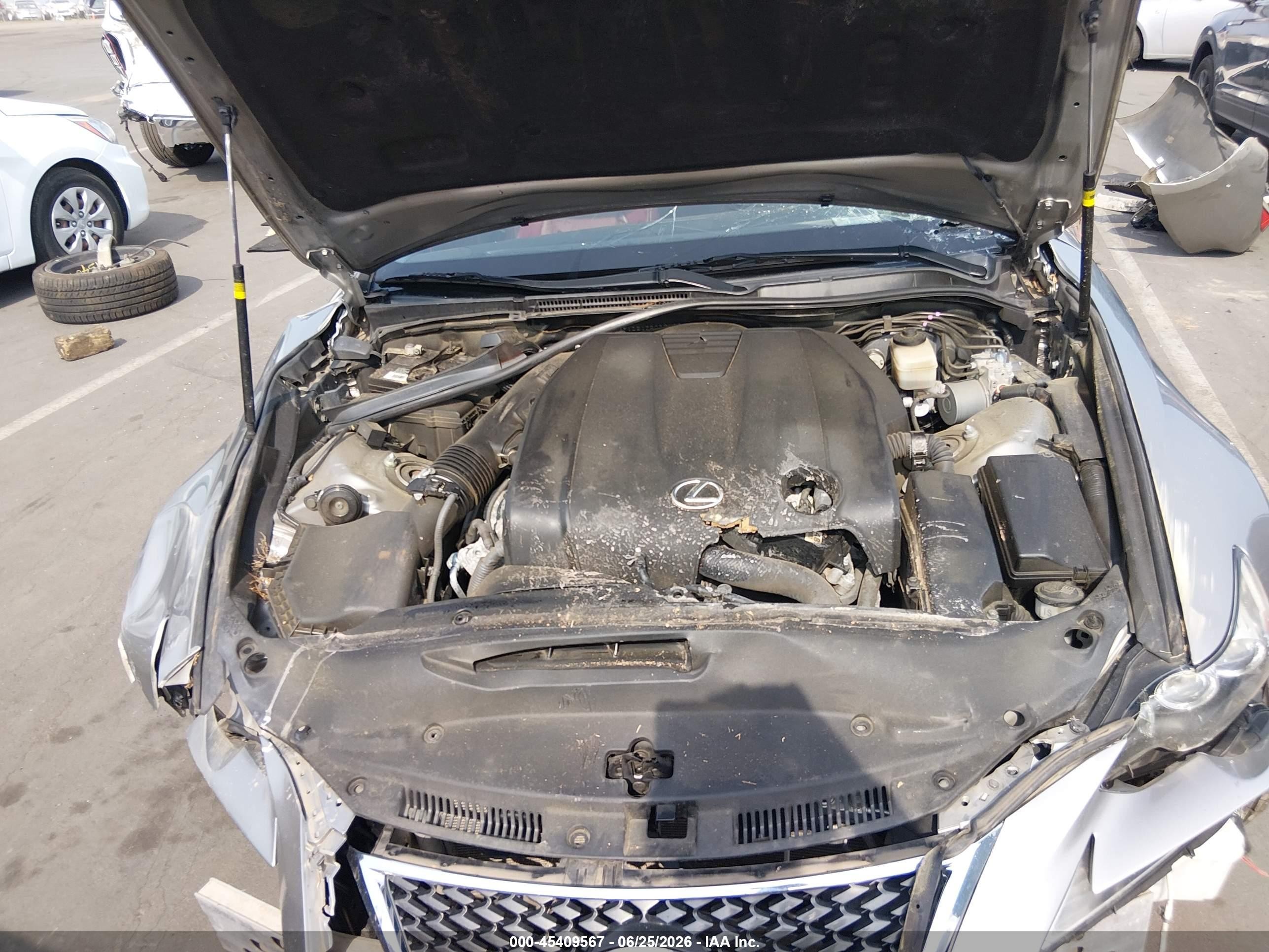 2015 Lexus Is 250   Gray vin: JTHBF1D21F5073400
