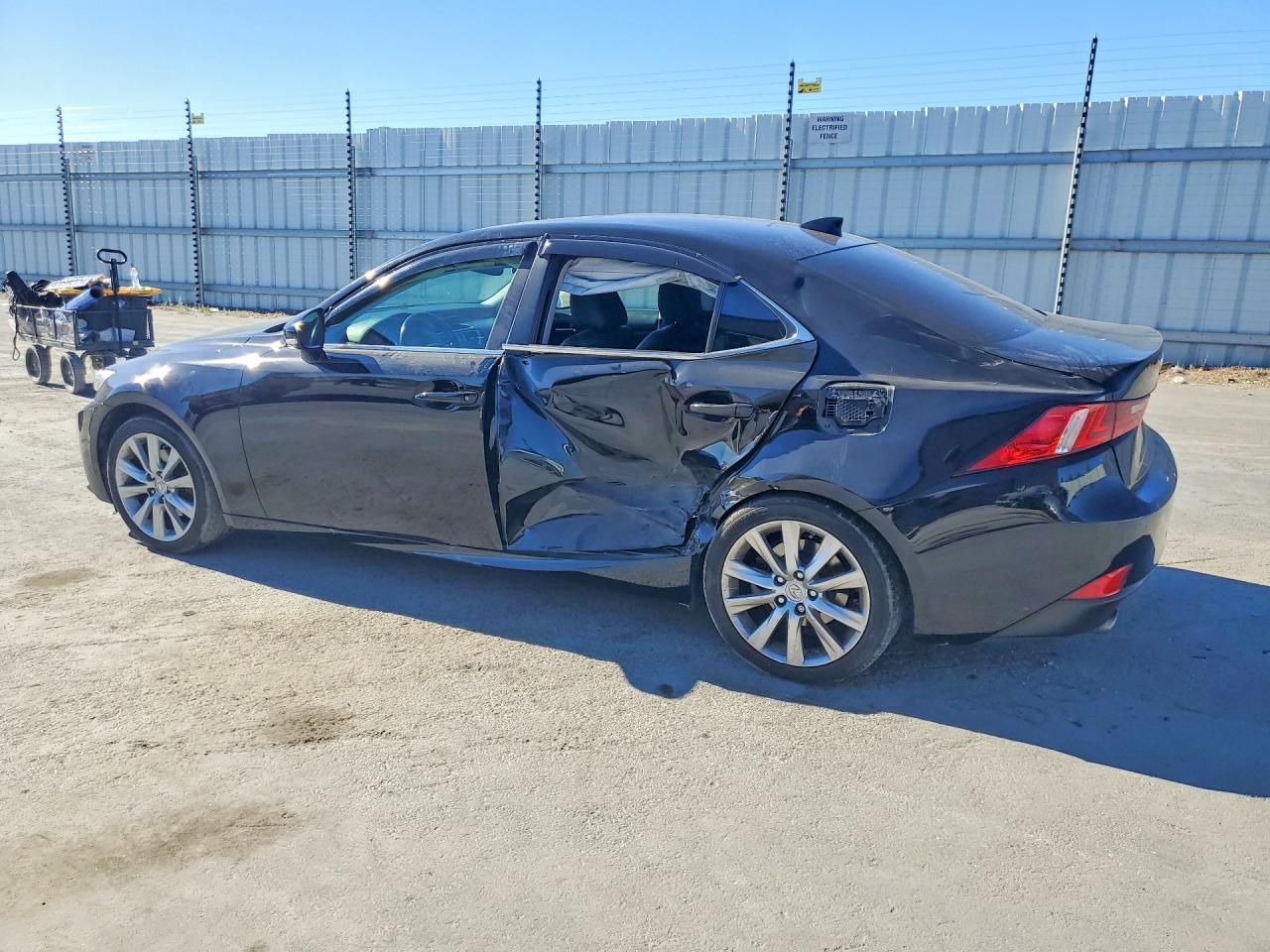 2015 Lexus Is 250 Black vin: JTHBF1D21F5075289