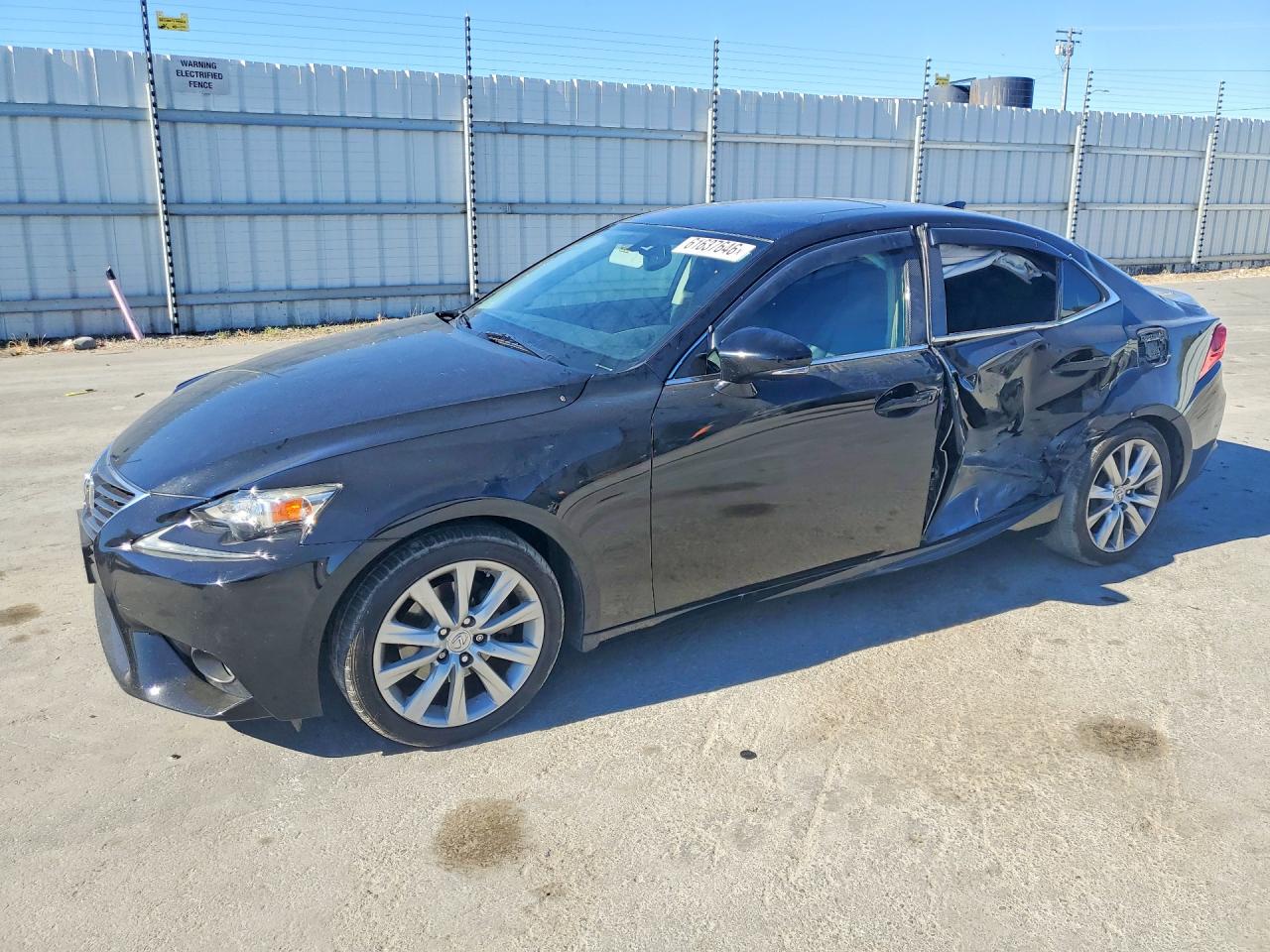 2015 Lexus Is 250 Black vin: JTHBF1D21F5075289