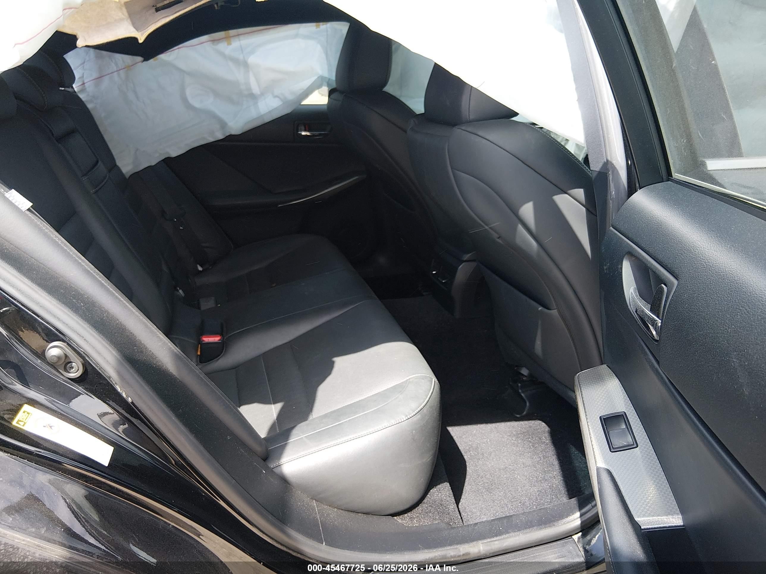 2014 Lexus Is 250 Black vin: JTHBF1D22E5016766