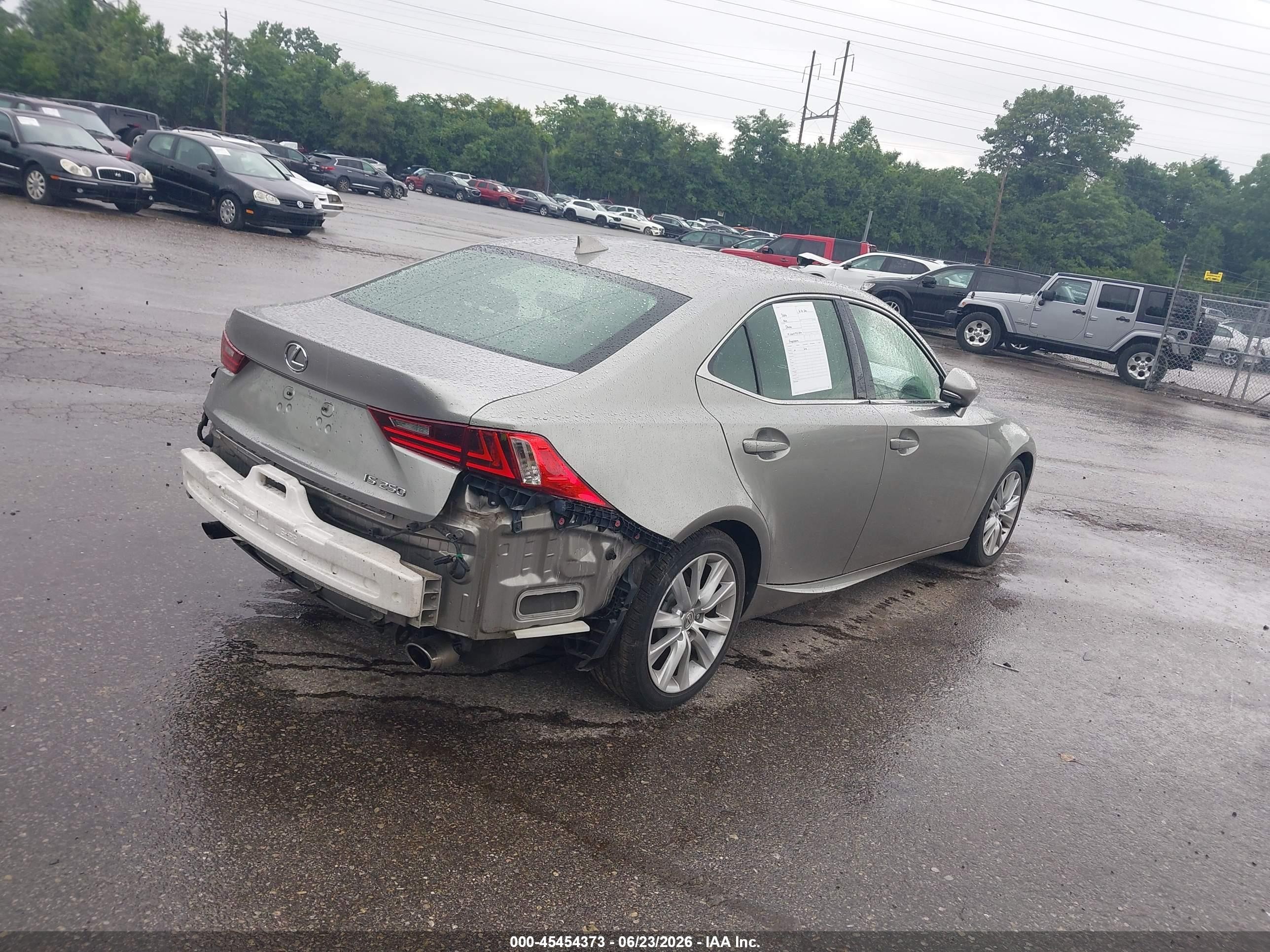 2014 Lexus Is 250   Gray vin: JTHBF1D22E5016976