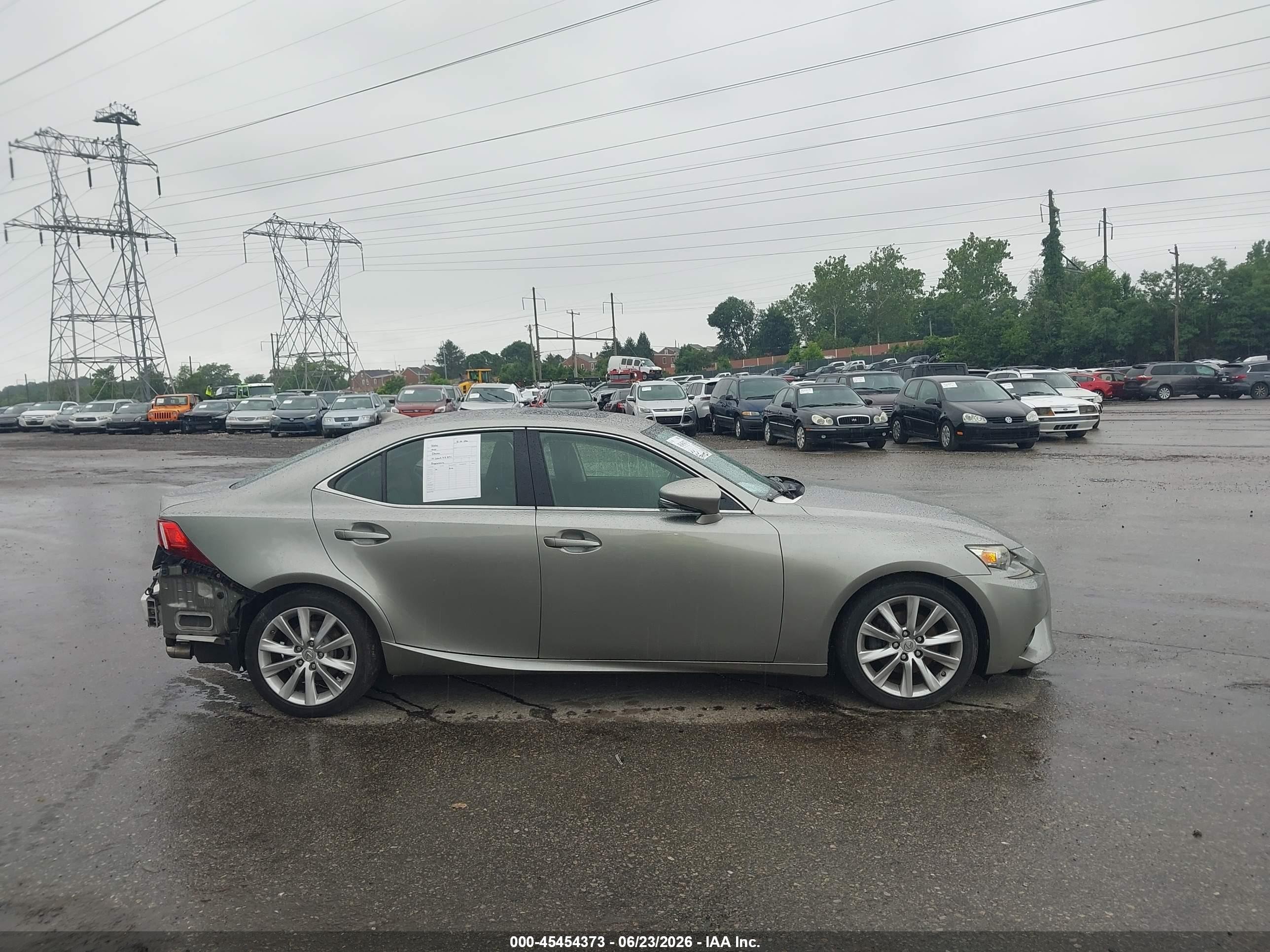 2014 Lexus Is 250   Gray vin: JTHBF1D22E5016976