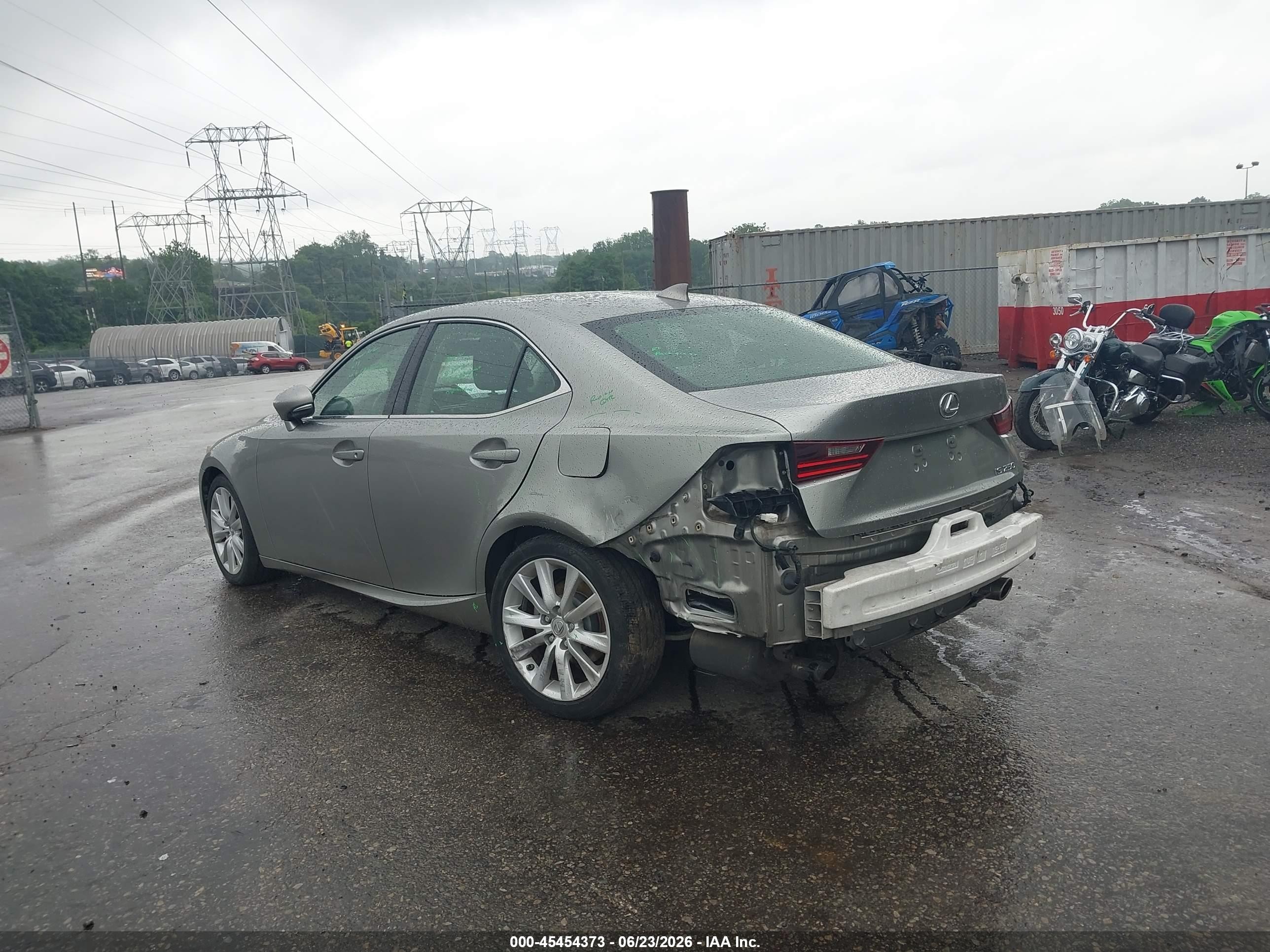 2014 Lexus Is 250   Gray vin: JTHBF1D22E5016976
