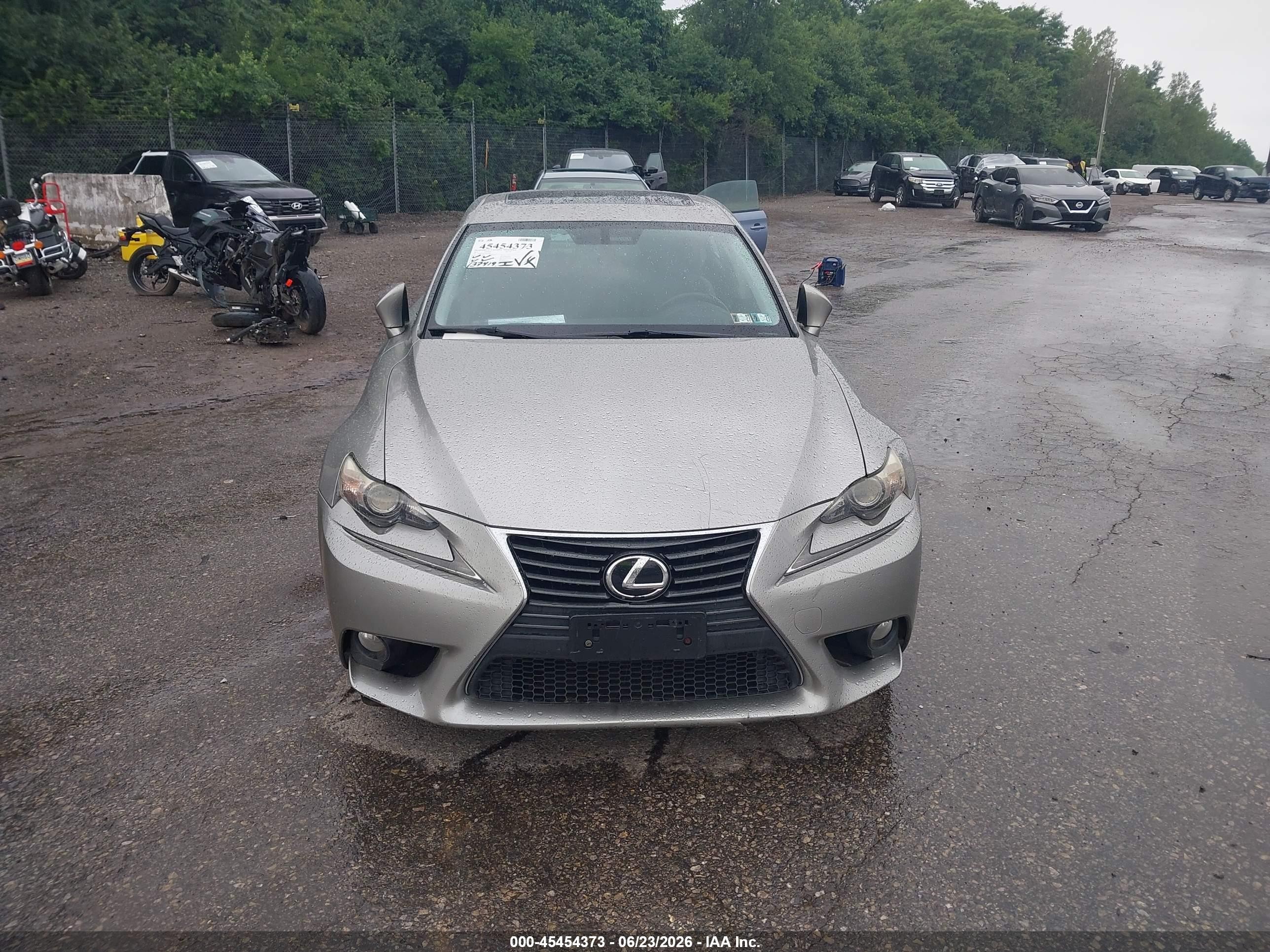 2014 Lexus Is 250   Gray vin: JTHBF1D22E5016976