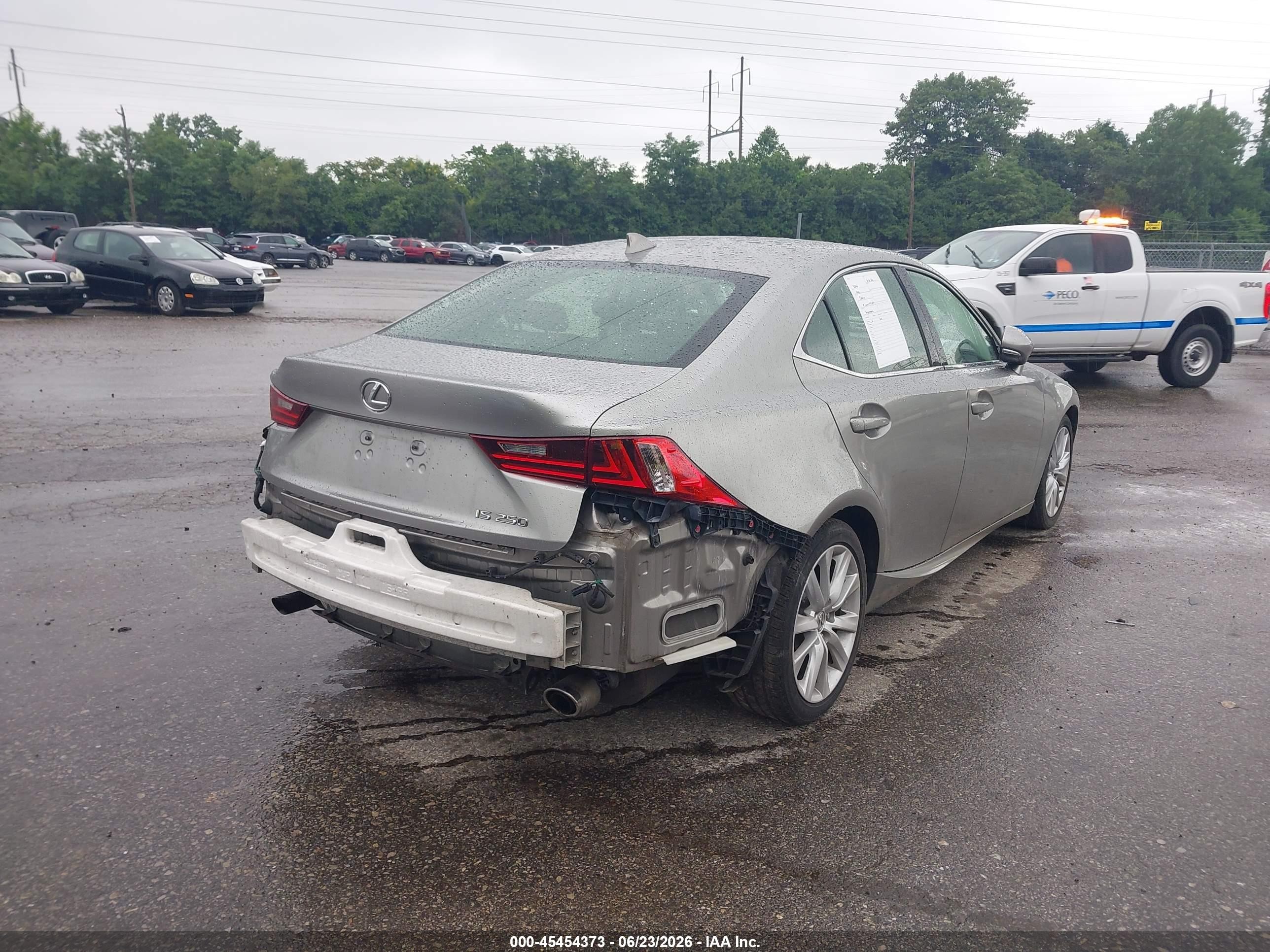 2014 Lexus Is 250   Gray vin: JTHBF1D22E5016976