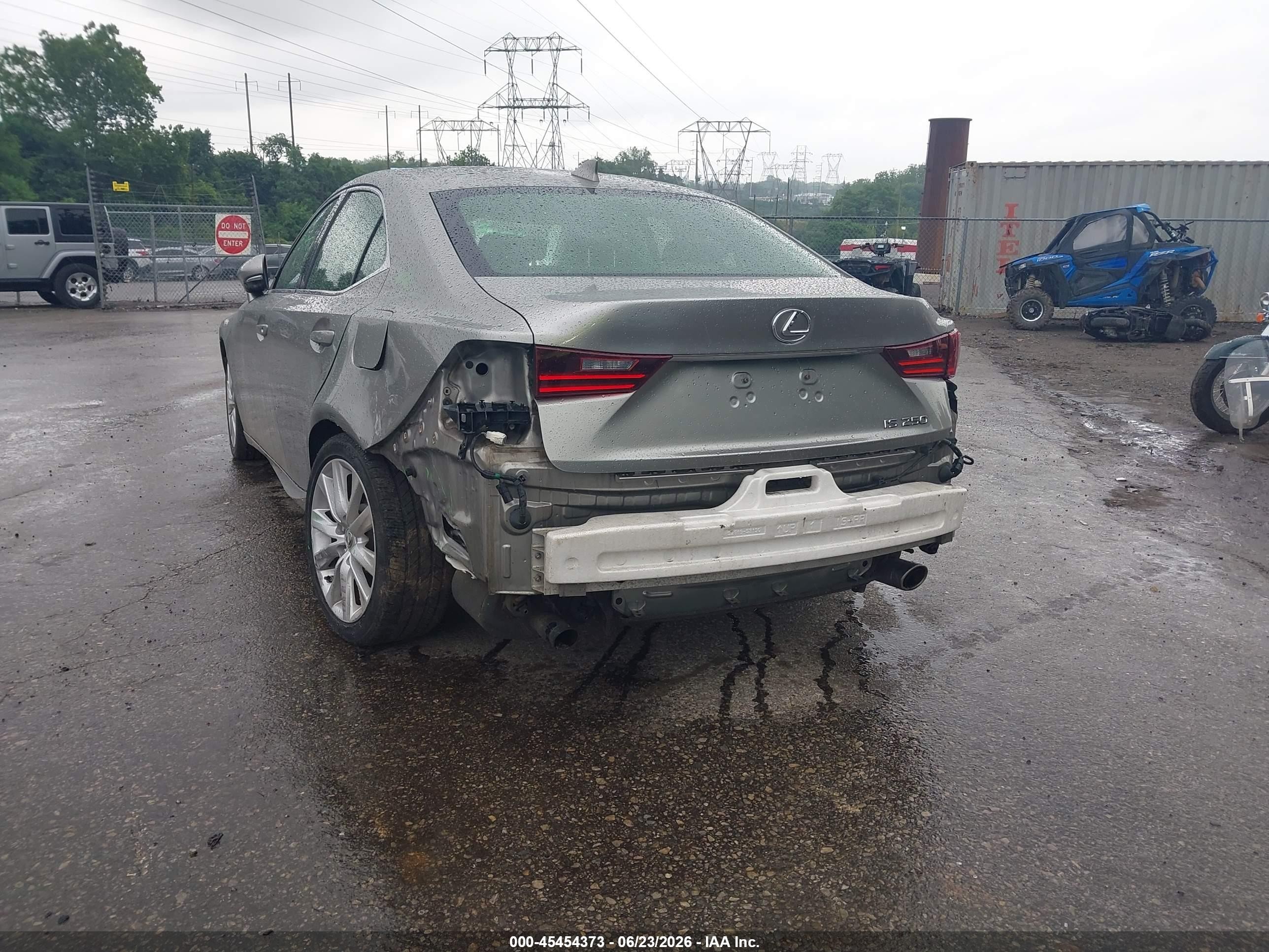 2014 Lexus Is 250   Gray vin: JTHBF1D22E5016976