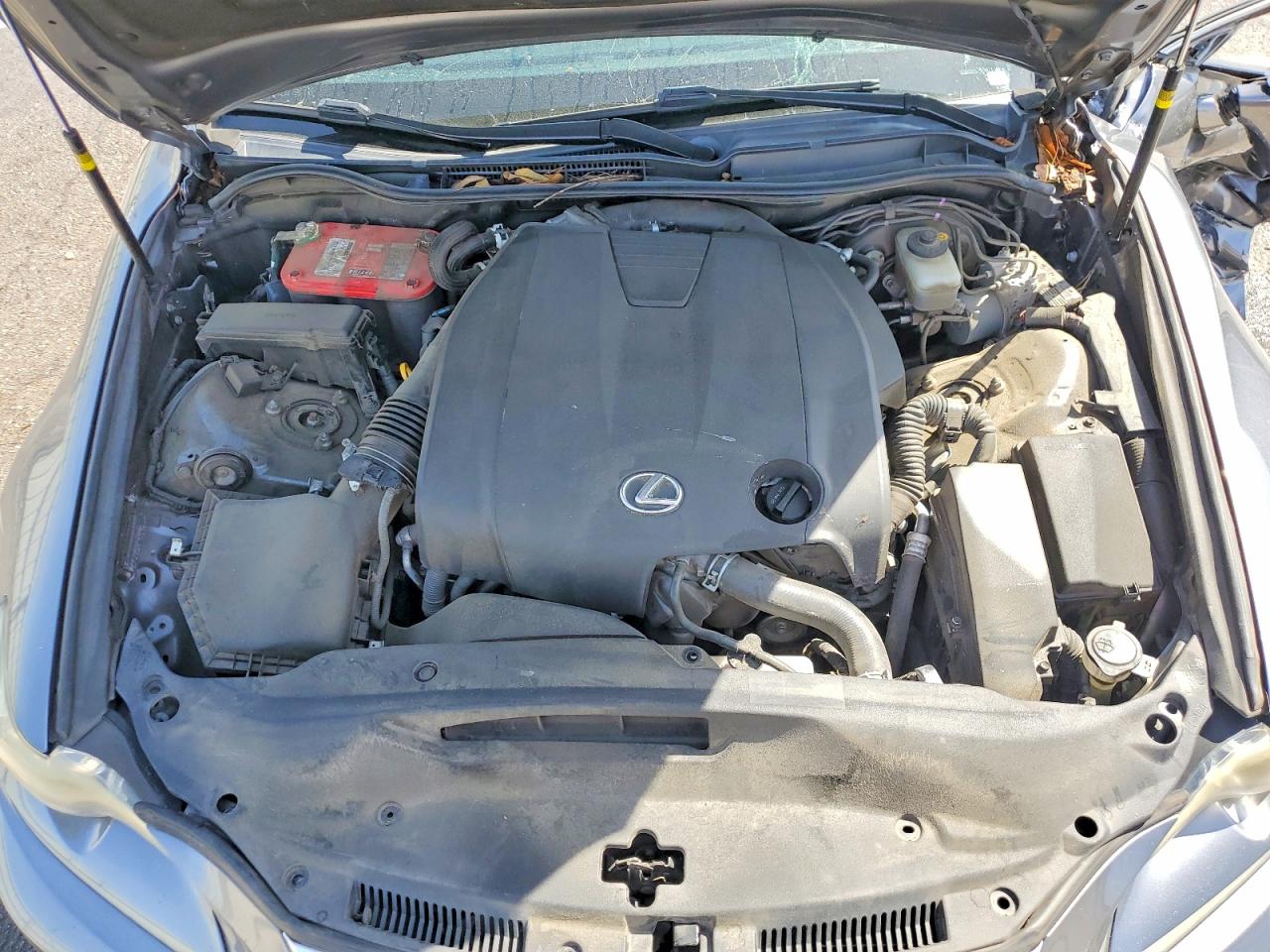 2014 Lexus Is 250 Base Gray vin: JTHBF1D22E5017836