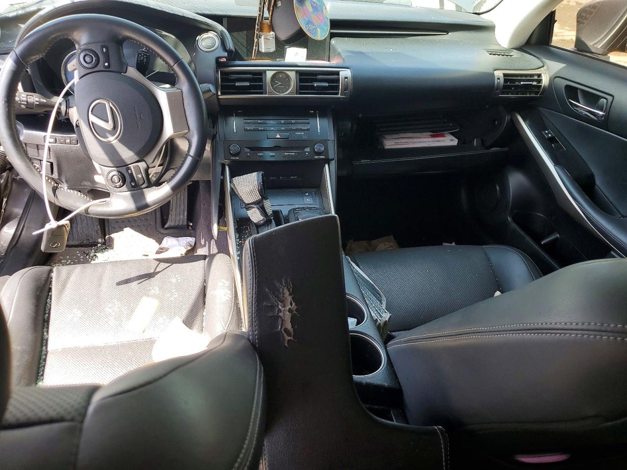 2014 Lexus Is 250 Base Gray vin: JTHBF1D22E5017836