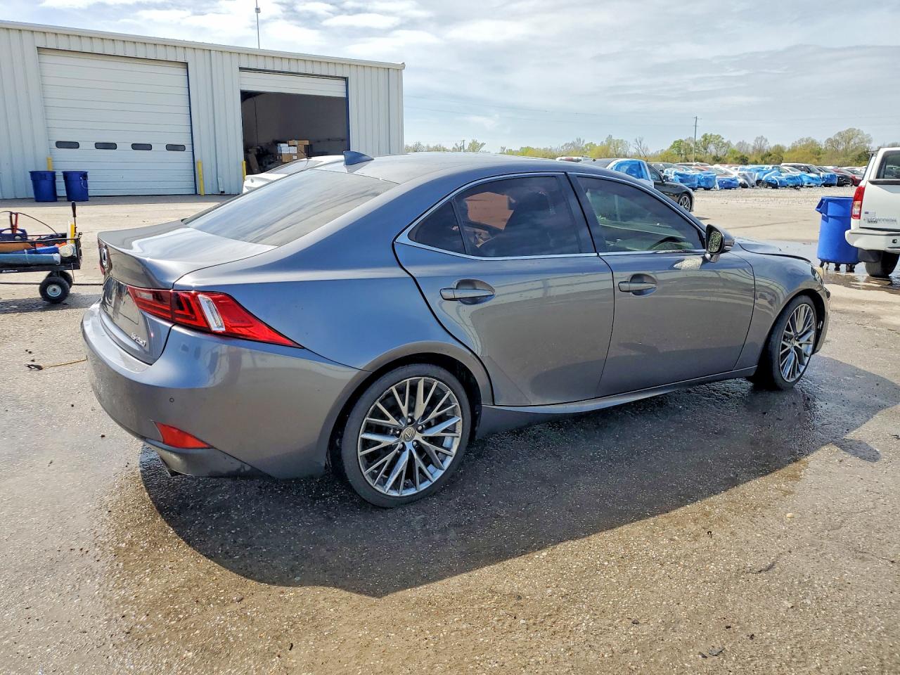 2014 Lexus Is 250 Base Gray vin: JTHBF1D22E5017836