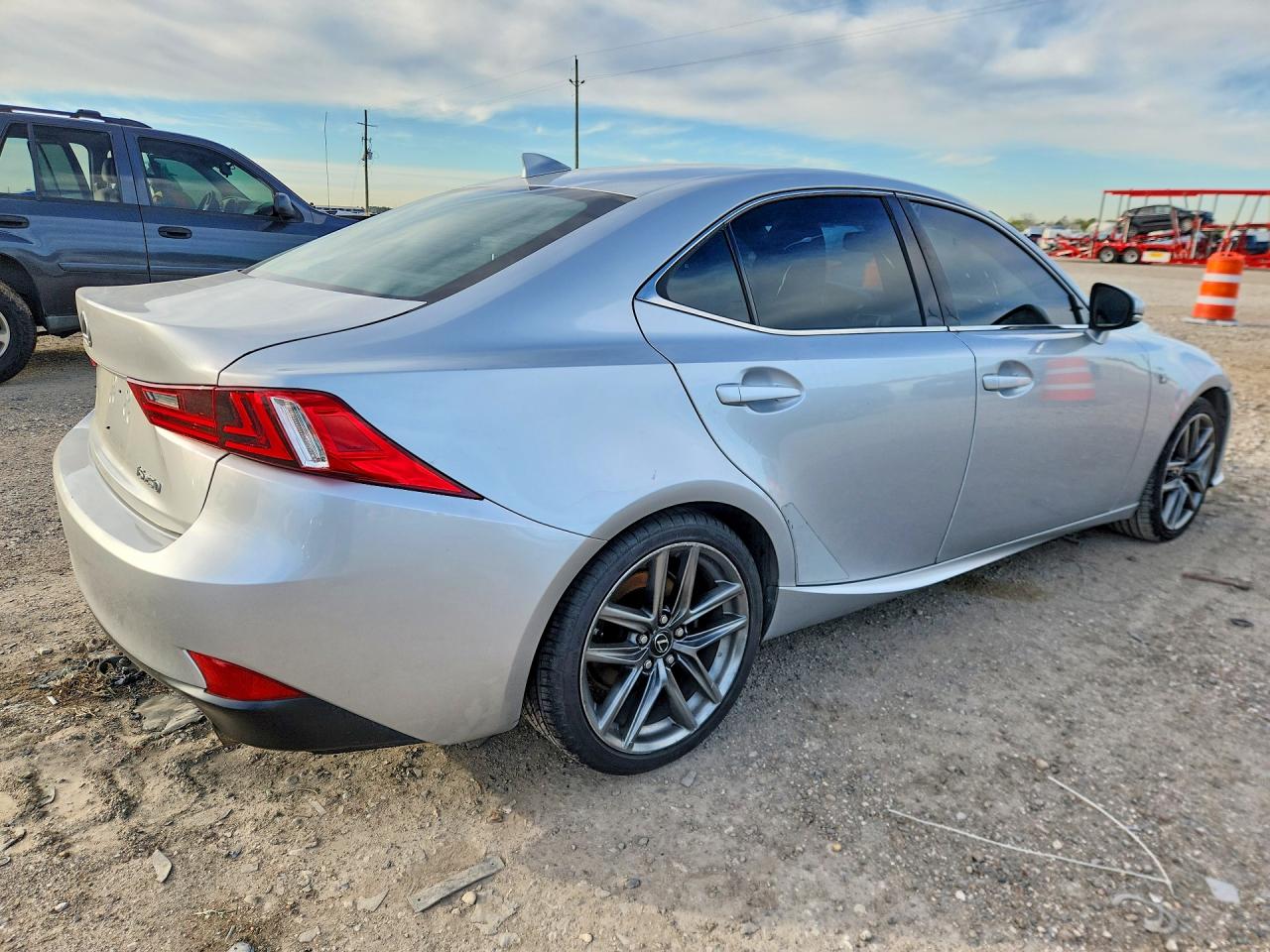 2014 Lexus Is 250 Base Silver vin: JTHBF1D22E5018677