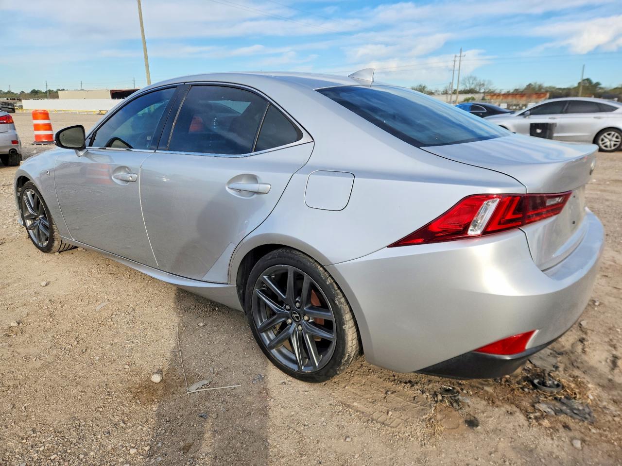 2014 Lexus Is 250 Base Silver vin: JTHBF1D22E5018677
