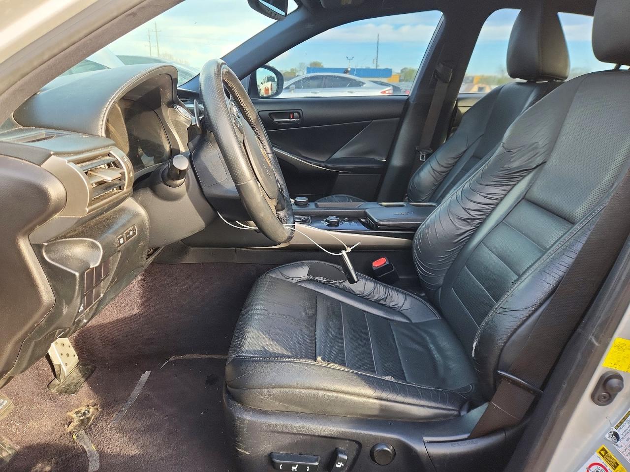 2014 Lexus Is 250 Base Silver vin: JTHBF1D22E5018677