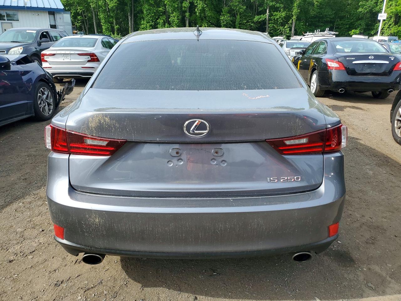 2014 Lexus Is 250 Gray vin: JTHBF1D22E5019134