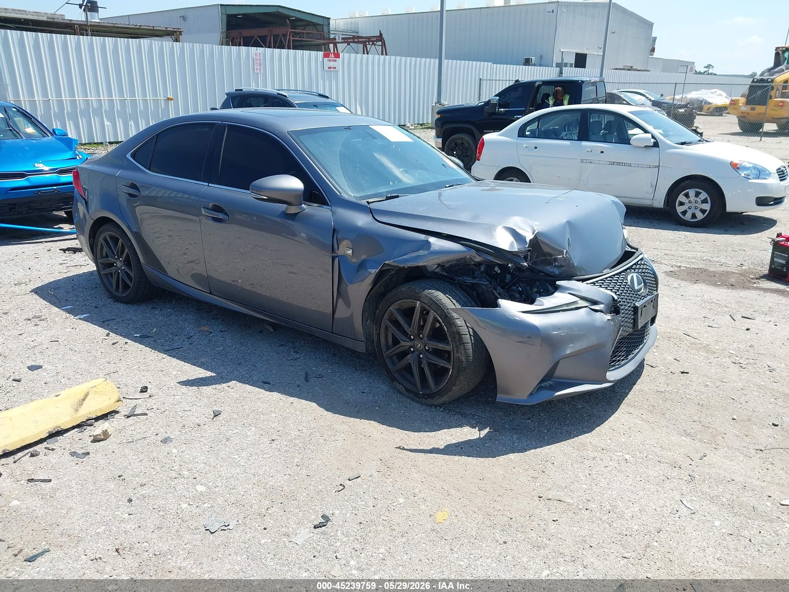 2014 Lexus Is 250 Серый vin: JTHBF1D22E5021725