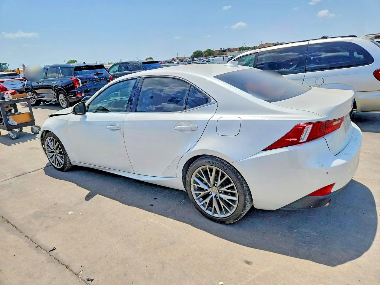 2014 Lexus Is 250 Белый vin: JTHBF1D22E5024642